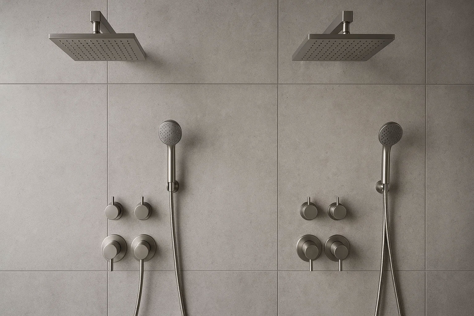 Soffioni e Doccette in Acciaio Inox