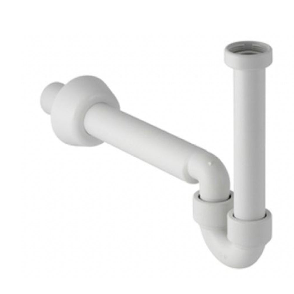 Sifone ad 'S' per bidet in ABS bianco Geberit Diam. 40 mm - G 1"1/4 by CeramicStore | Lo specialista del tuo bagno
