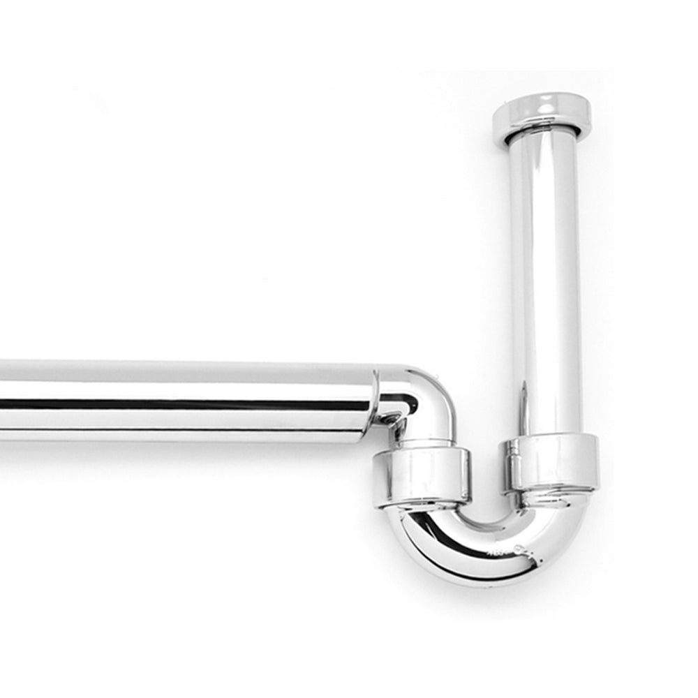Sifone ad 'S' per bidet in ABS Cromato Geberit Diam. 40 mm - G 1 by CeramicStore | Lo specialista del tuo bagno