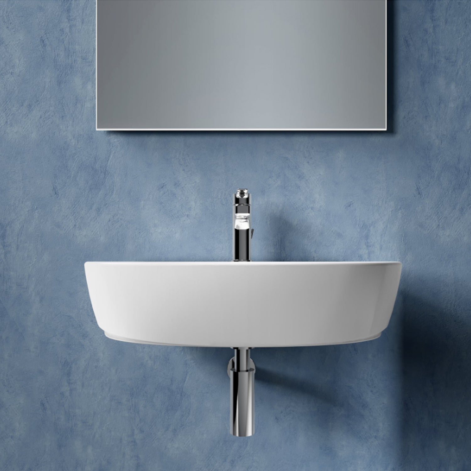 Lavabo sospeso Ceramica Dolomite modello Demy 60x48 cm by CeramicStore | Lo specialista del tuo bagno