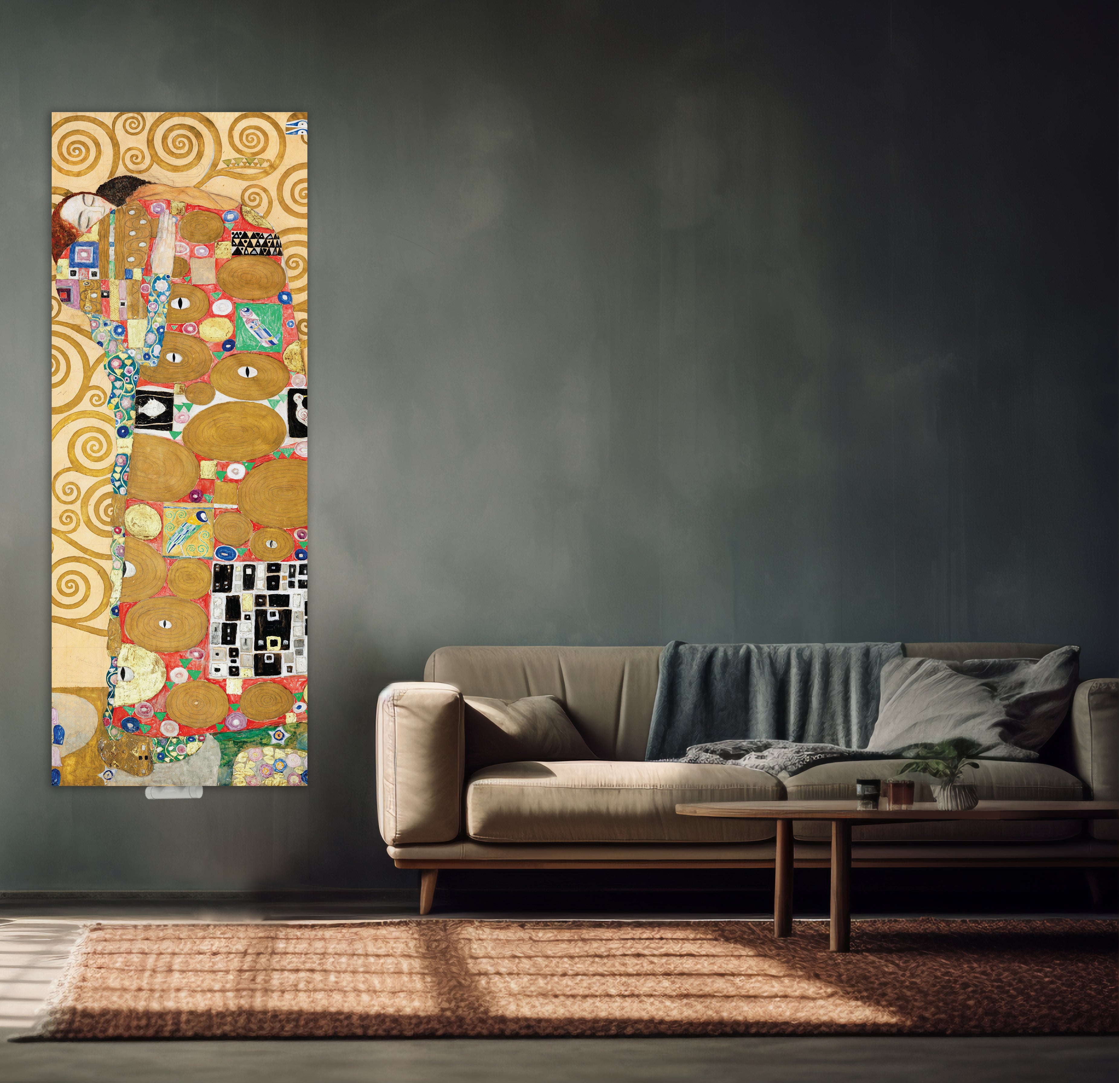 Termoarredo idraulico 150x51 cm interasse mm 50 Modello 'Hug' Termocrea by CeramicStore | Lo specialista del tuo bagno