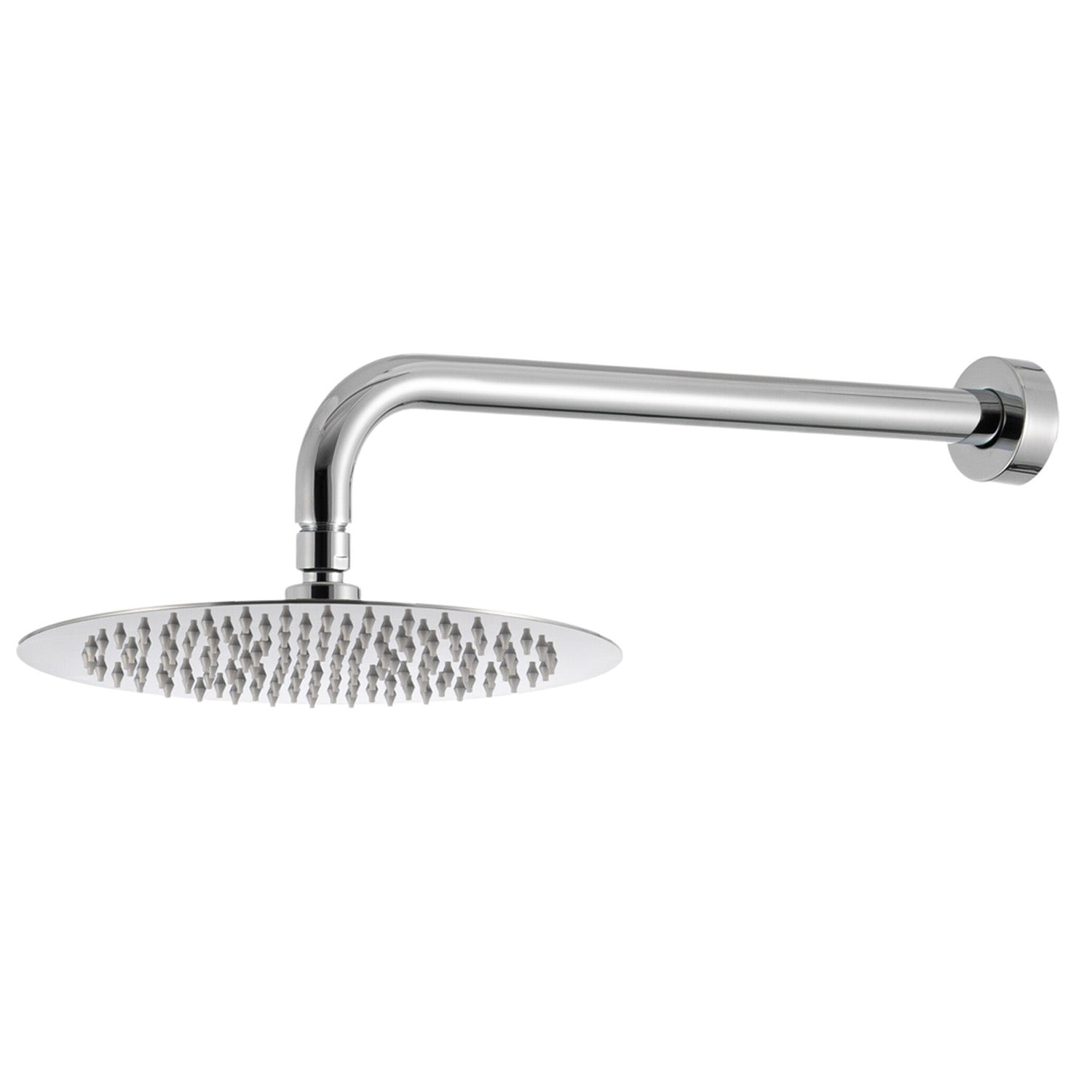 Kit doccia con incasso a una via e soffione tondo 200 mm in ottone cromato Ottomix by CeramicStore | Lo specialista del tuo bagno