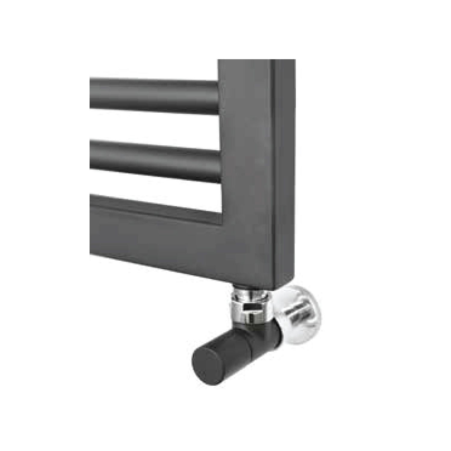 Termoarredo idraulico modello Asti 823x500 dritto - Antracite by CeramicStore | Lo specialista del tuo bagno