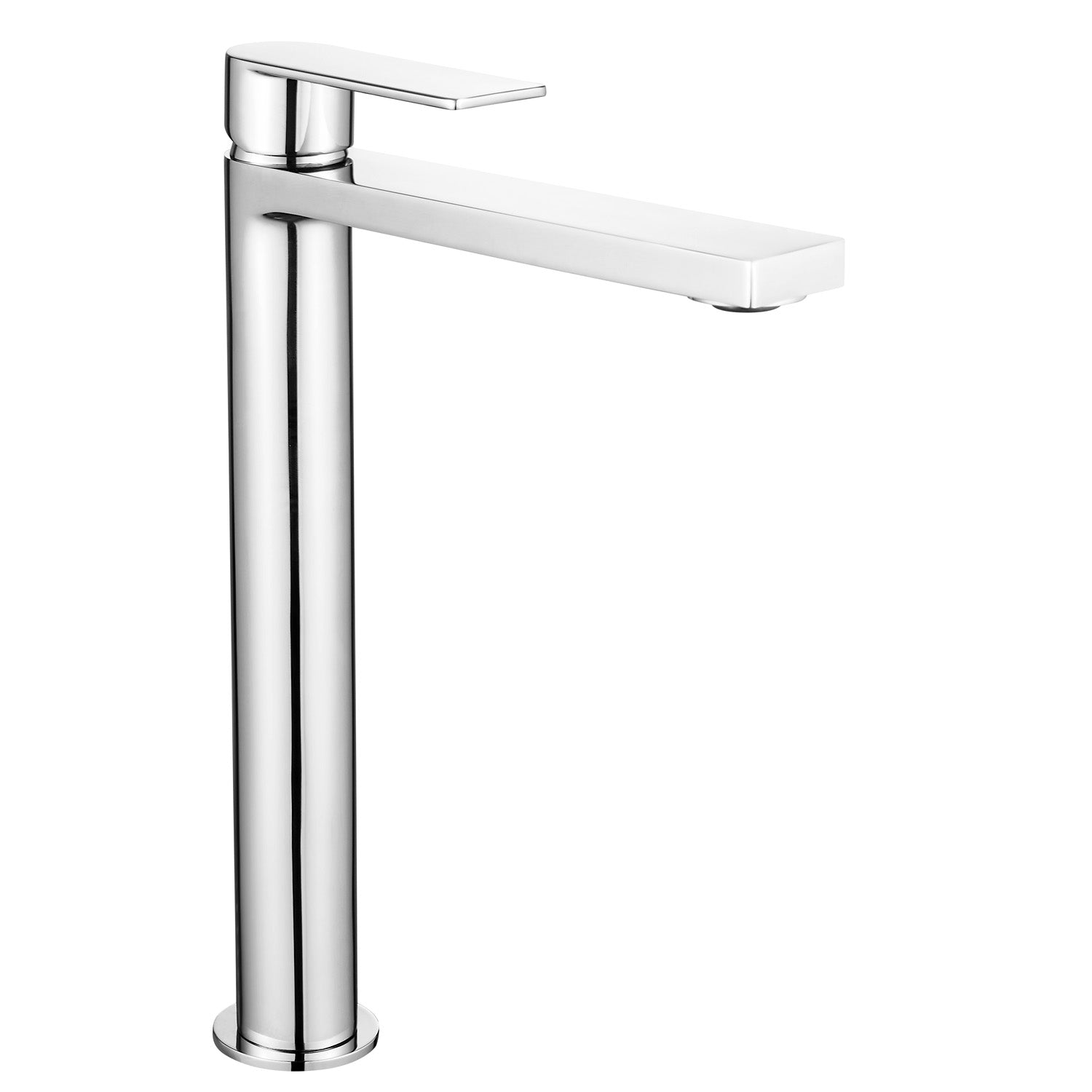 Composizione di miscelatori per lavabo alto, bidet e vasca Lumix in ottone cromato by CeramicStore | Lo specialista del tuo bagno