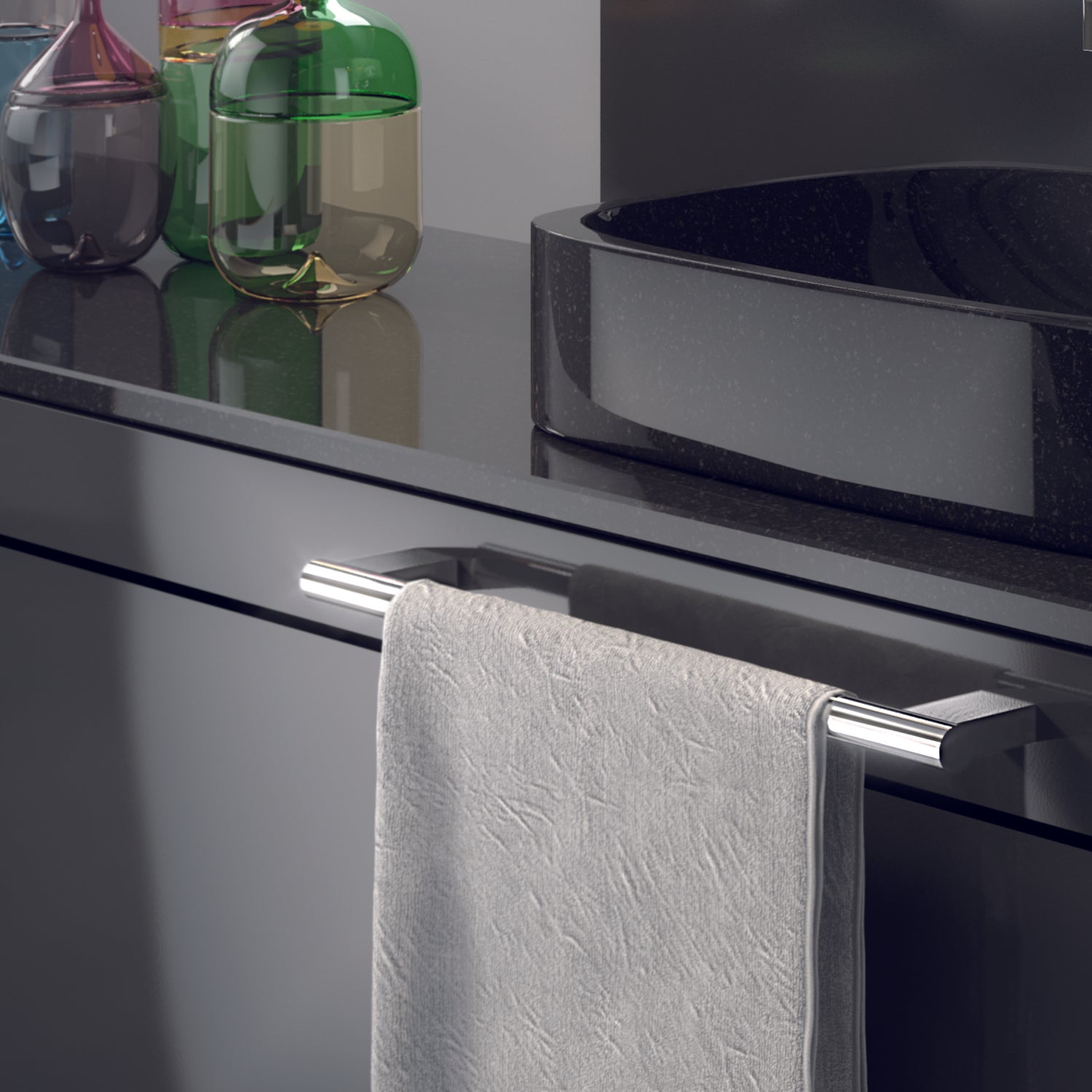 Portasalviette 50 cm in ottone e Cromall Gedy serie Canarie - Cromato by CeramicStore | Lo specialista del tuo bagno