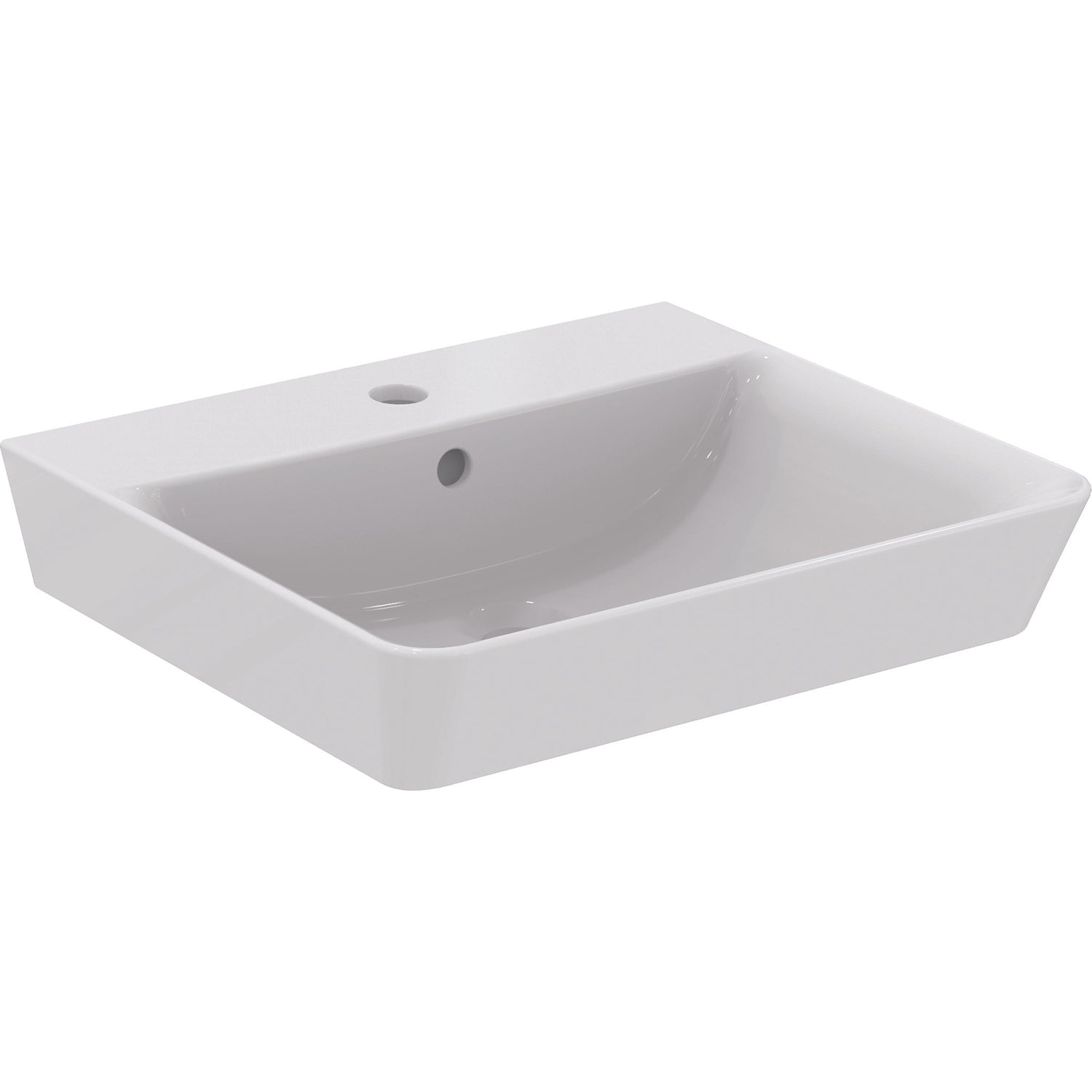 Lavabo sospeso Ideal Standard modello Connect AIR 50x46 cm by CeramicStore | Lo specialista del tuo bagno