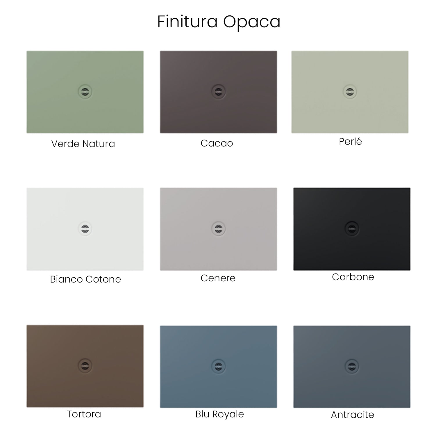 Piatto doccia rettangolare in ceramica modello SoloDue cm 130x90 nero lucido by CeramicStore | Lo specialista del tuo bagno