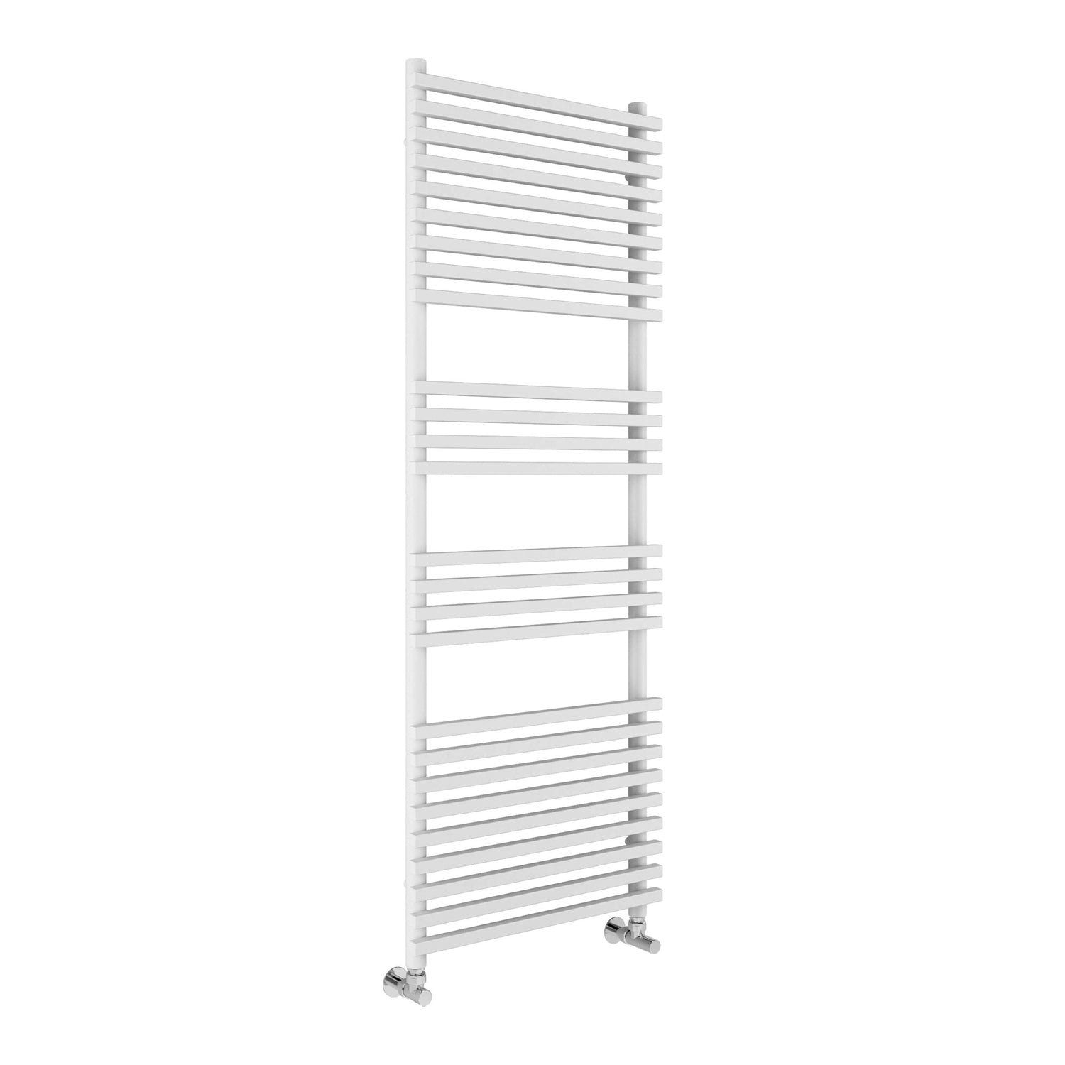 Termoarredo idraulico modello Trapani di Lazzarini 1400x500 dritto - Bianco by CeramicStore | Lo specialista del tuo bagno