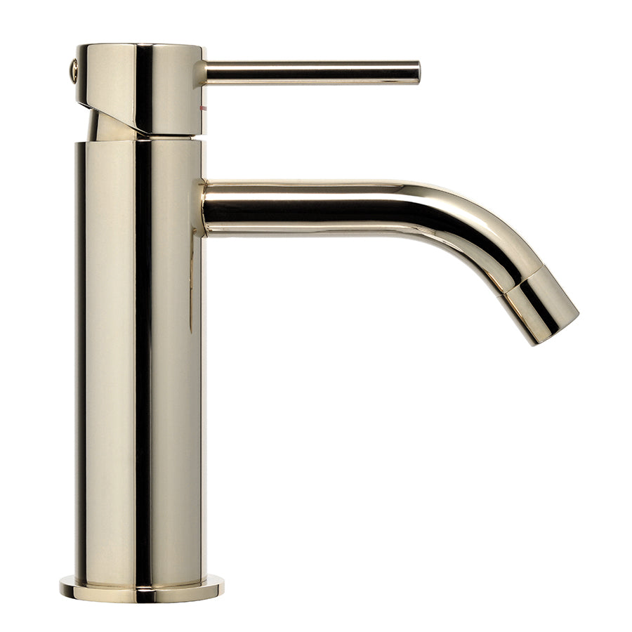 Paffoni Light Exclusive Edition miscelatore in ottone color White Gold per lavabo by CeramicStore | Lo specialista del tuo bagno