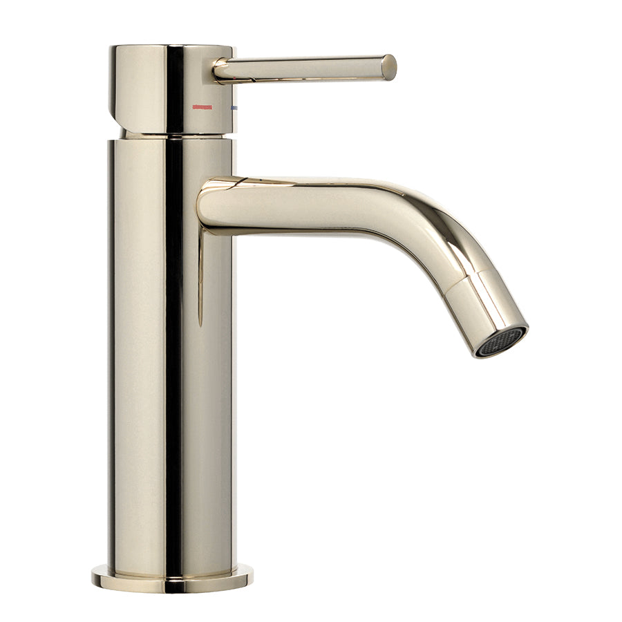 Paffoni Light Exclusive Edition miscelatore in ottone color White Gold per lavabo by CeramicStore | Lo specialista del tuo bagno