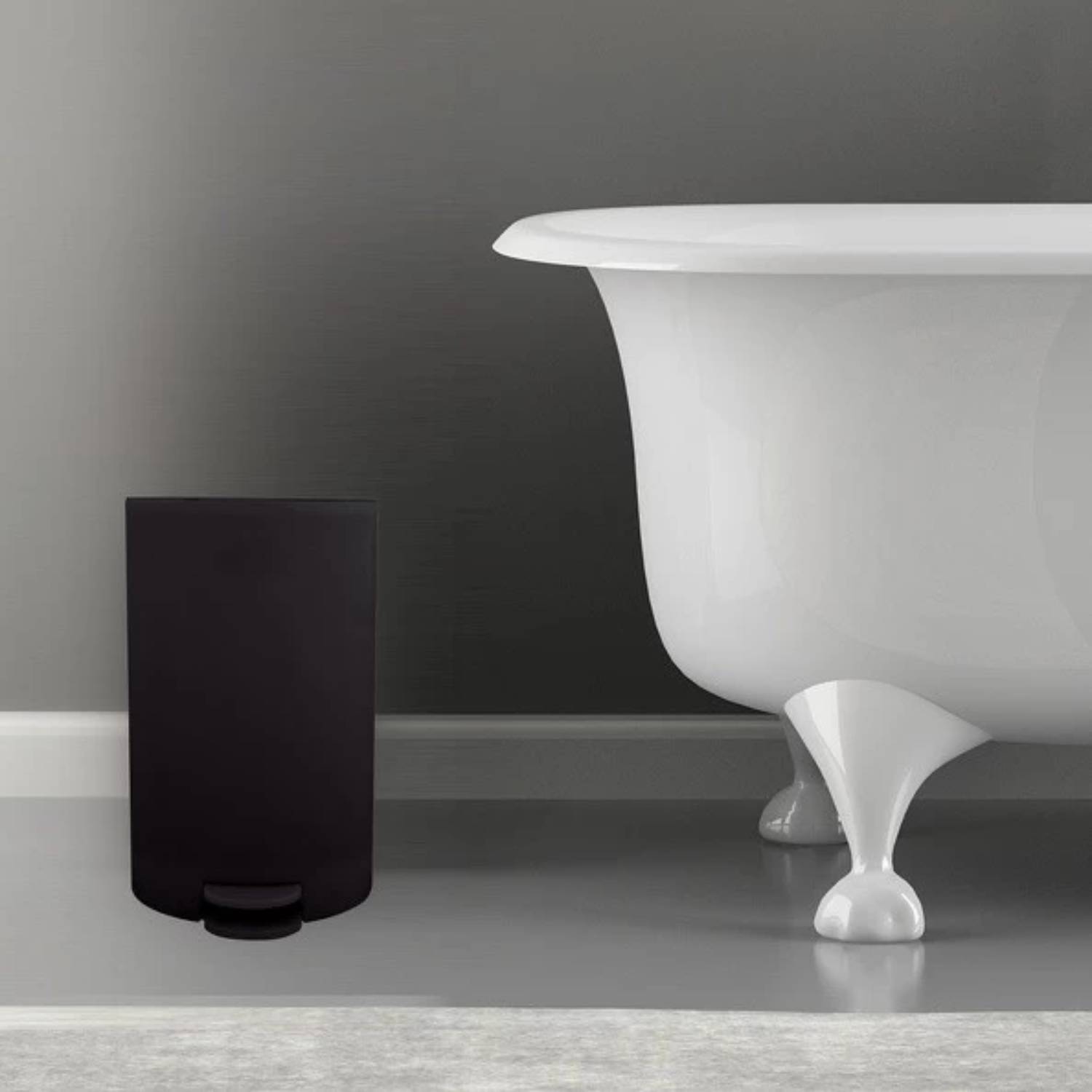 Pattumiera a pedale modello Osaki 3 Lt. colore nero by CeramicStore | Lo specialista del tuo bagno