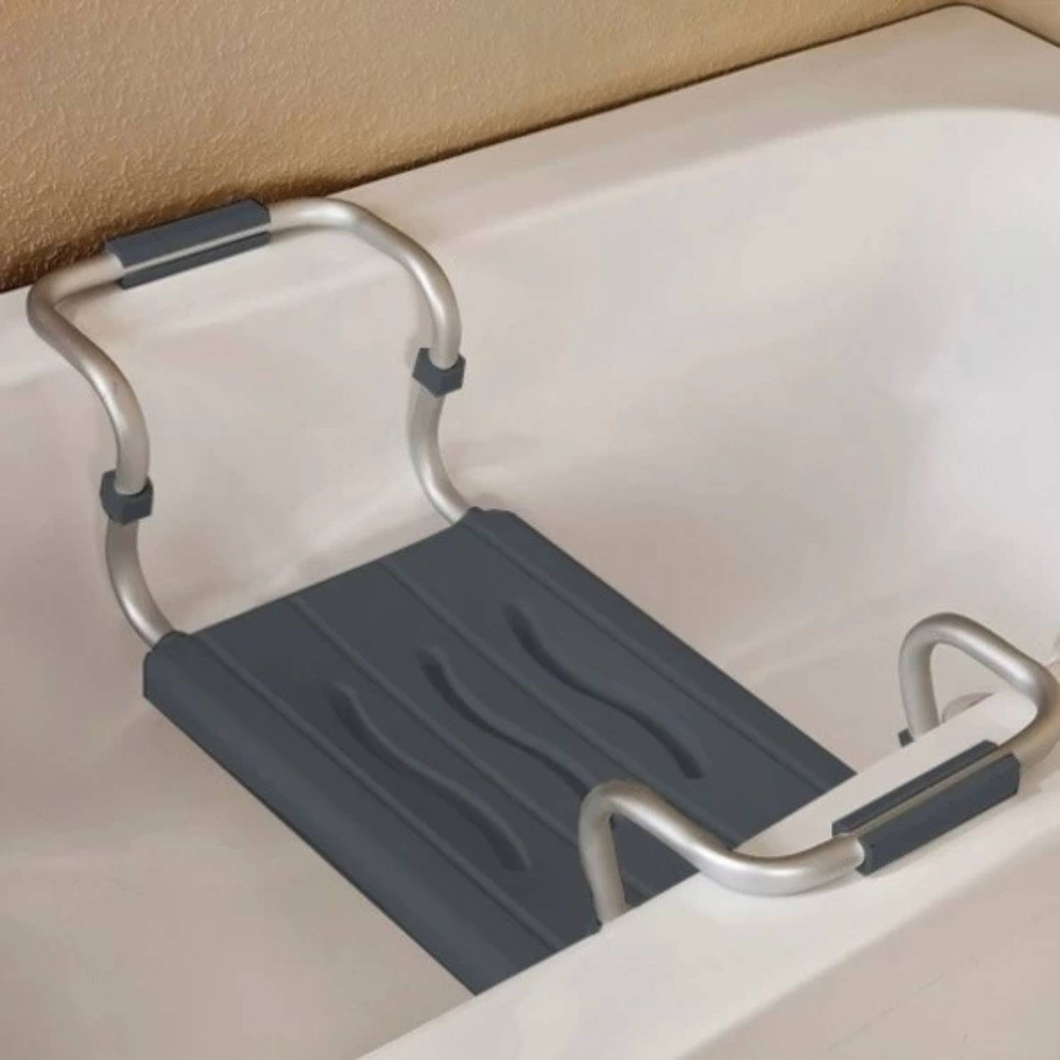 Seduta vasca grande allungabile 50-70cm - Max 120 kg colore grigio antracite
