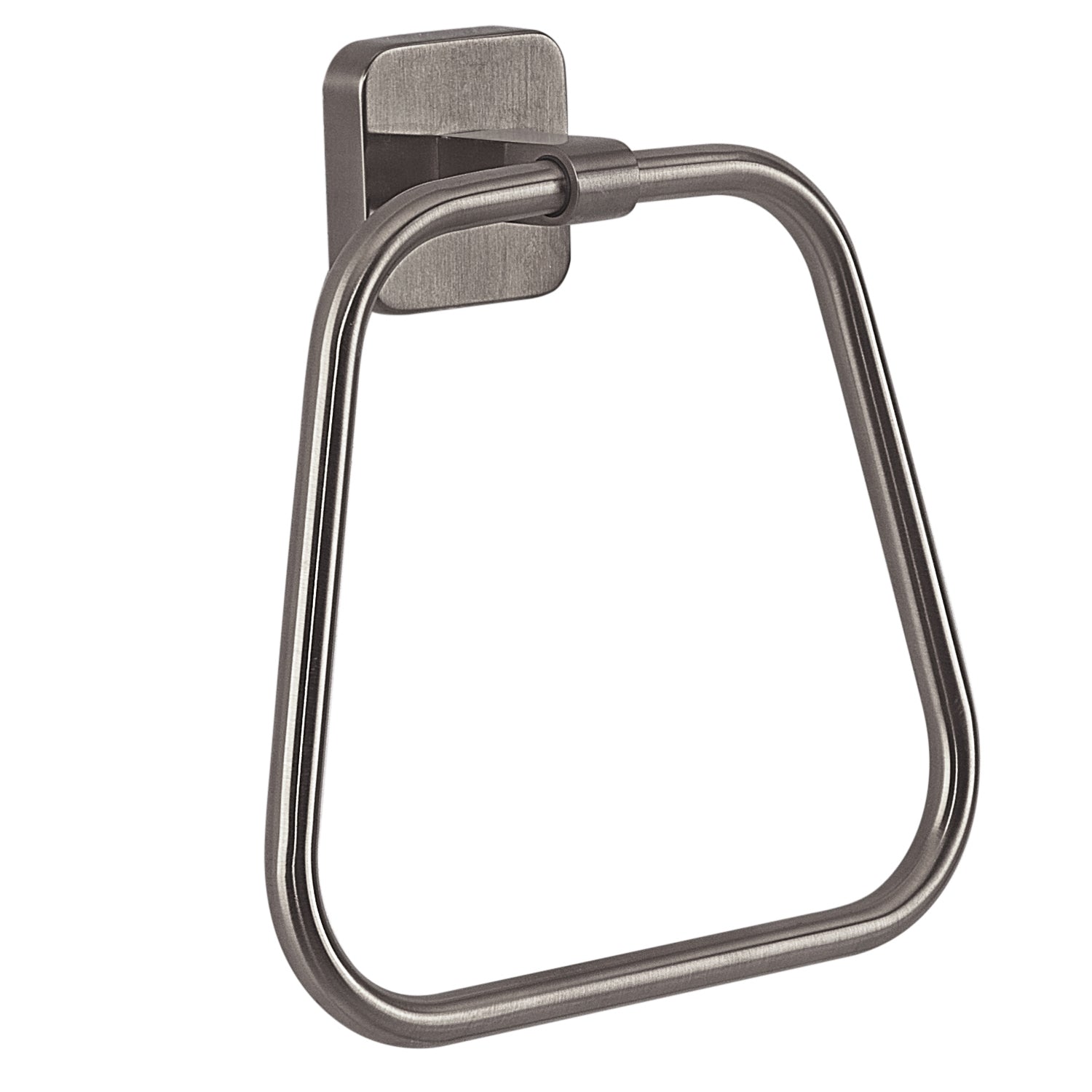 Portasalviette ad anello Gedy modello Tonga 17x4.6xH16 - Gun Metal by CeramicStore | Lo specialista del tuo bagno