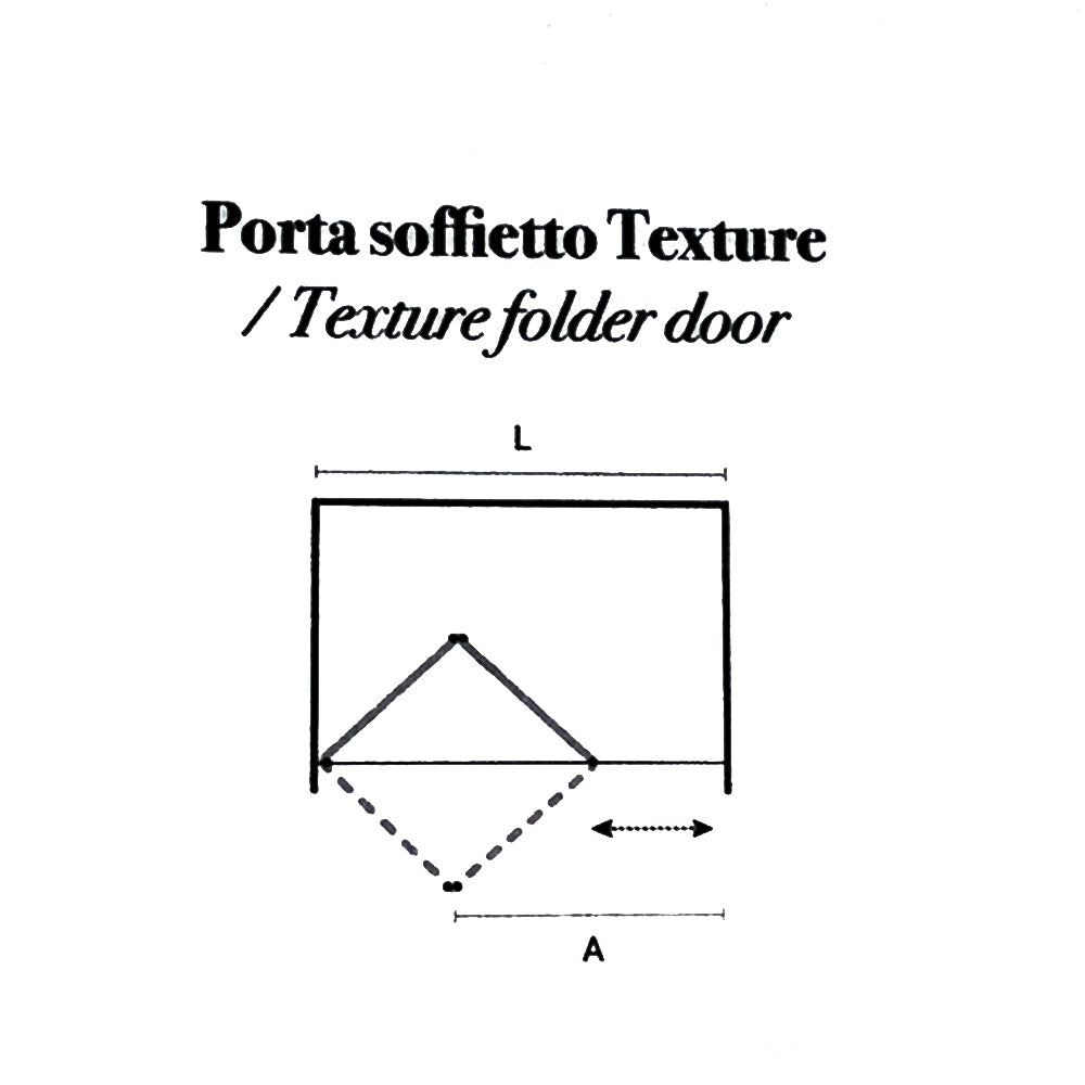 Porta doccia modello Minerva con apertura a soffietto da 80 cm in cristallo opaco 6 mm by CeramicStore | Lo specialista del tuo bagno