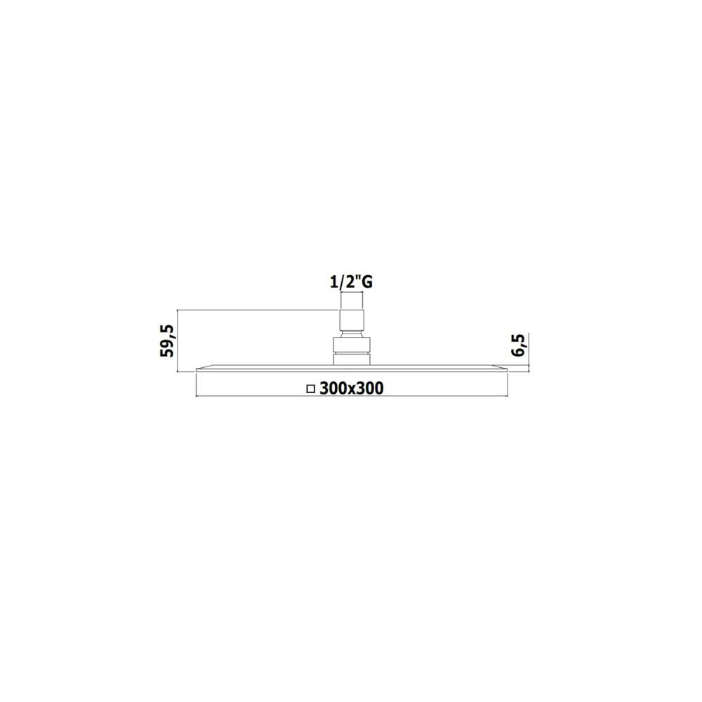 Set soffione doccia quadrato e braccio doccia quadrato con miscelatore incasso Effe e set duplex doccia Cromo Paffoni by CeramicStore | Lo specialista del tuo bagno