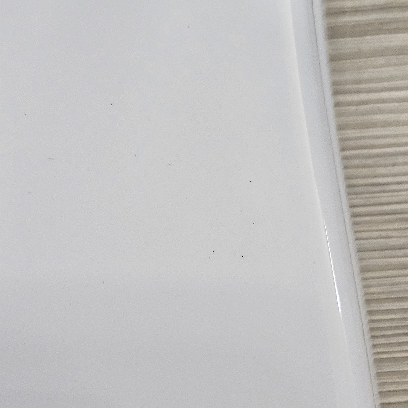 Versione Outlet - Sedile WC legno bianco per Dolomite vaso Antalia larghezza 35,5 cm cerniere fisse by CeramicStore | Lo specialista del tuo bagno