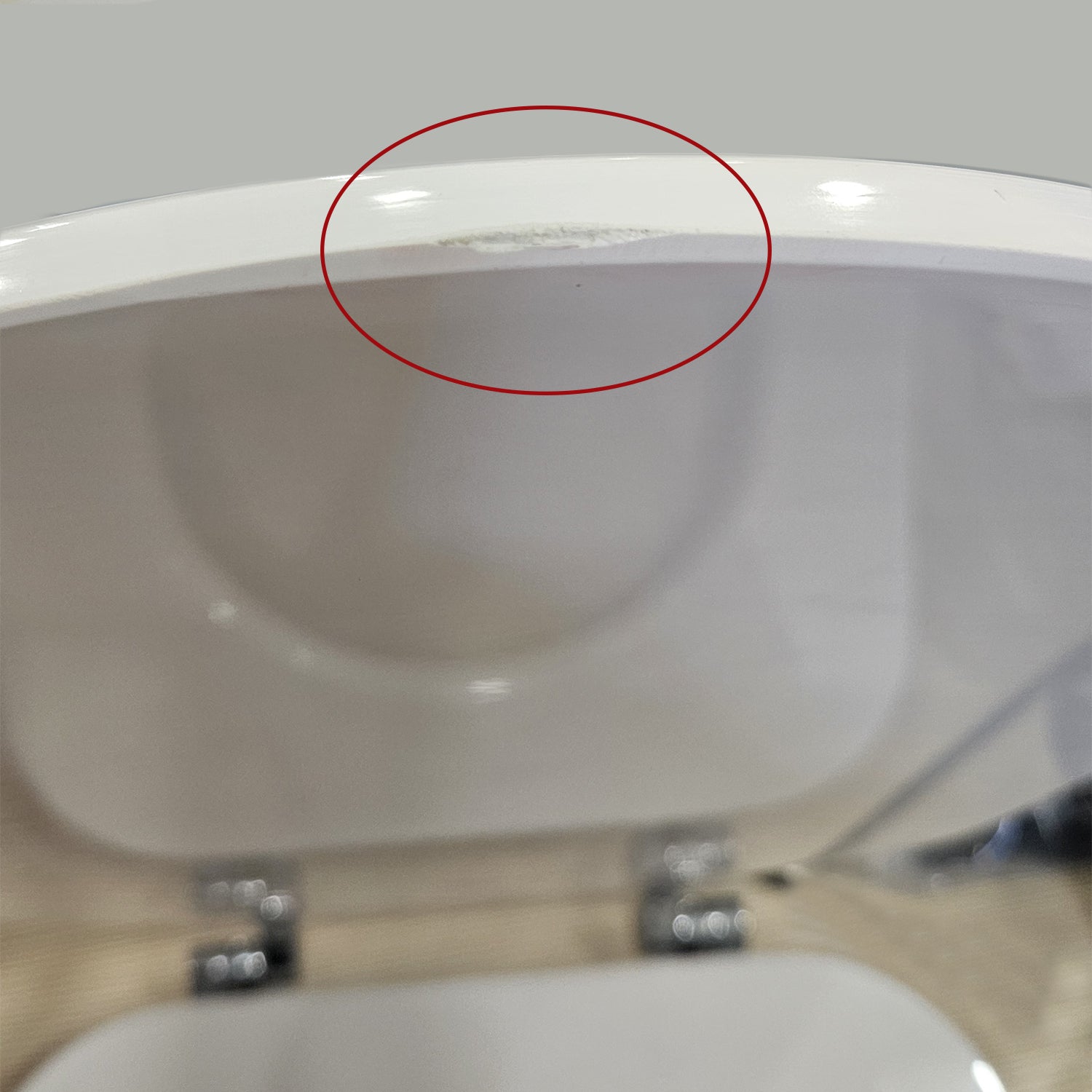 Versione Outlet - Sedile WC legno bianco per Dolomite vaso Antalia larghezza 35,5 cm cerniere fisse by CeramicStore | Lo specialista del tuo bagno