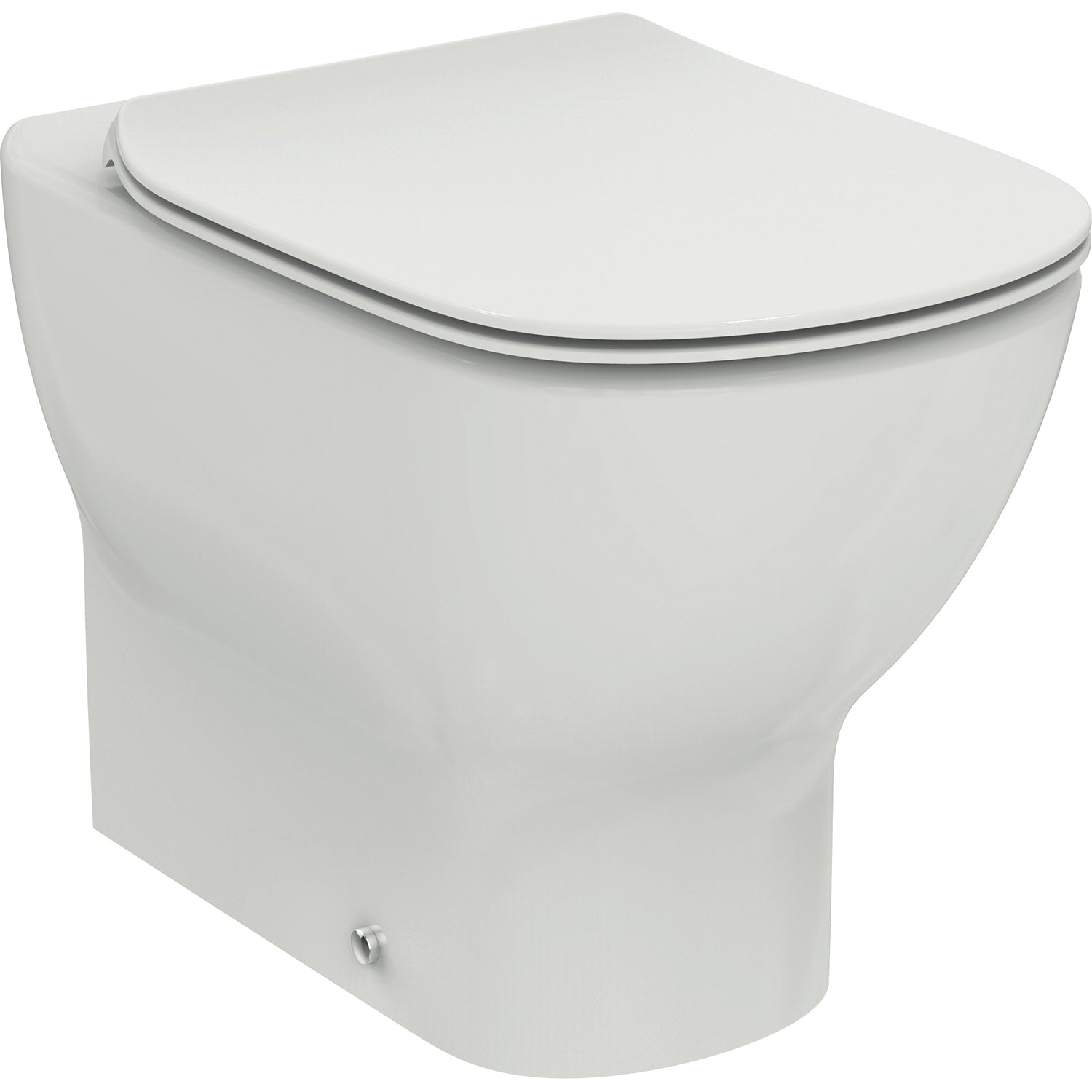 Vaso filomuro Ideal Standard modello Tesi con sedile tradizionale 37x55