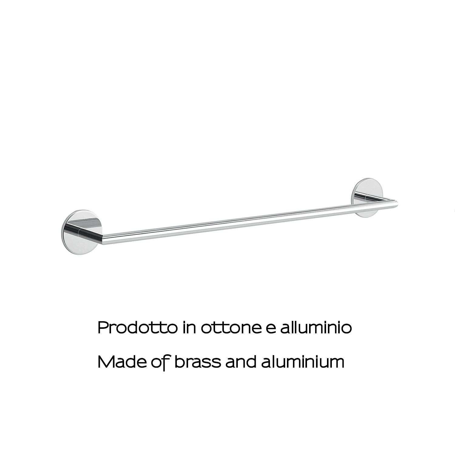 Portasalviette a muro 51 cm Gedy serie Gea - Cromato by CeramicStore | Lo specialista del tuo bagno