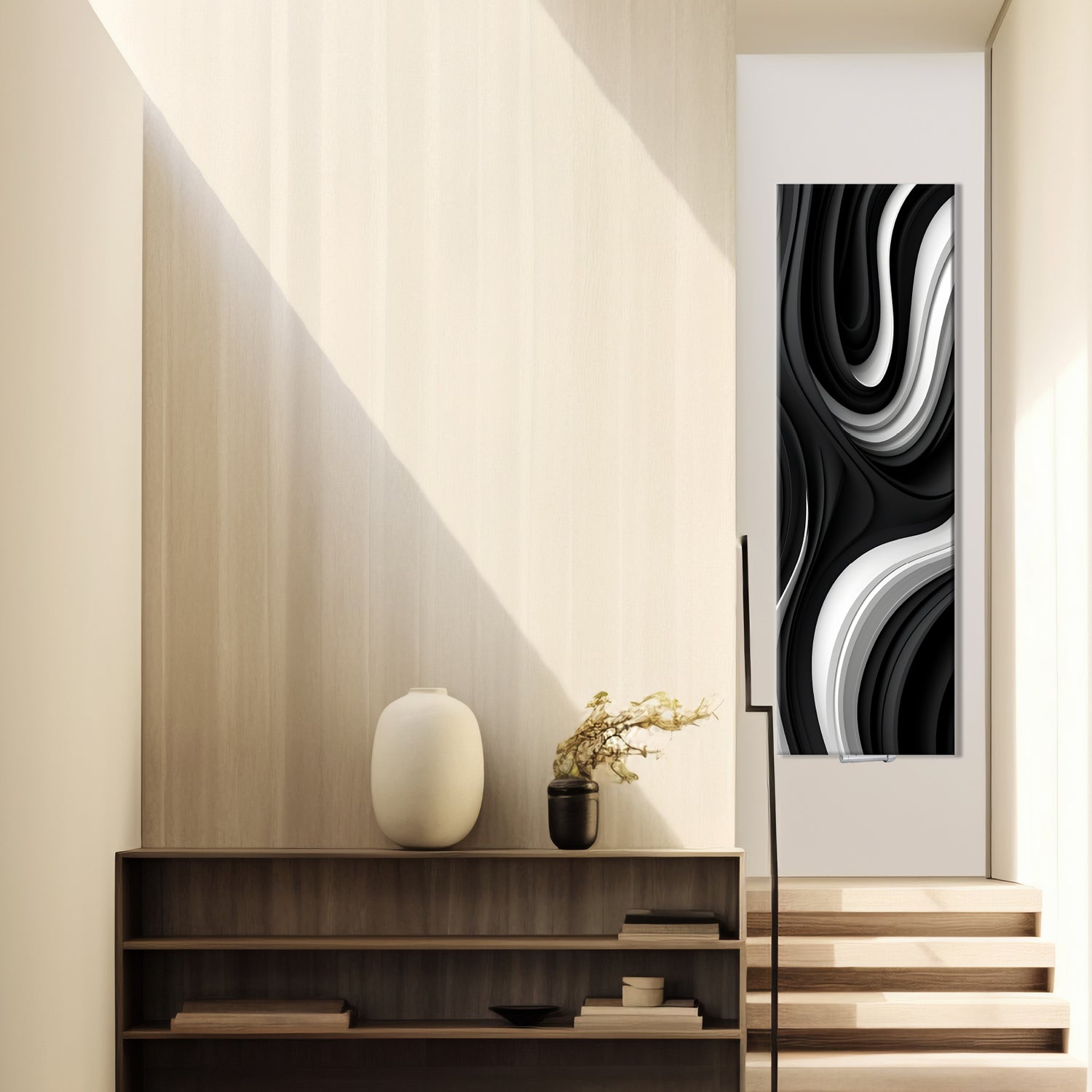 Termoarredo idraulico 200x58,5 cm interasse mm 50 Modello 'Onda' Termocrea by CeramicStore | Lo specialista del tuo bagno