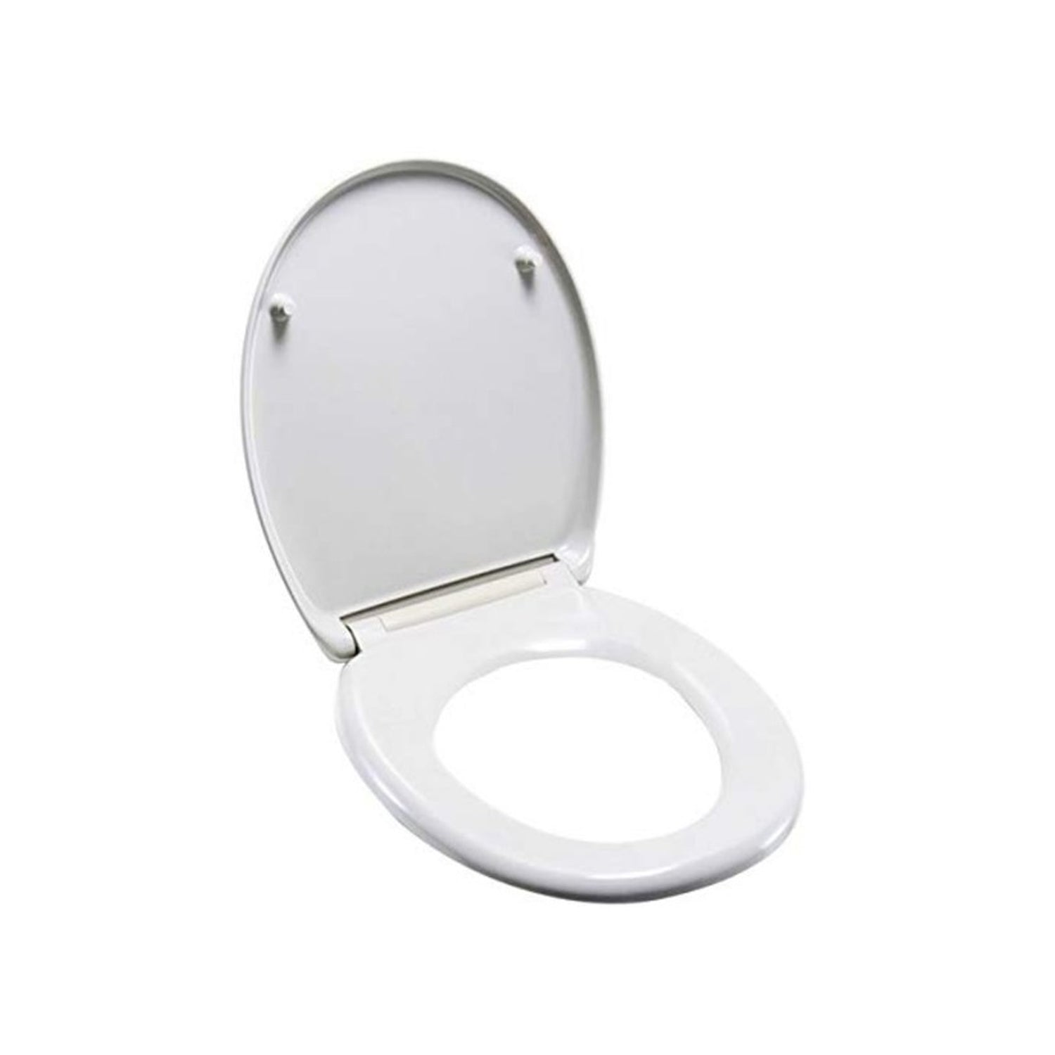 Sedile WC modello Harry in Polipropilene e cerniere in Zinco - Bianco