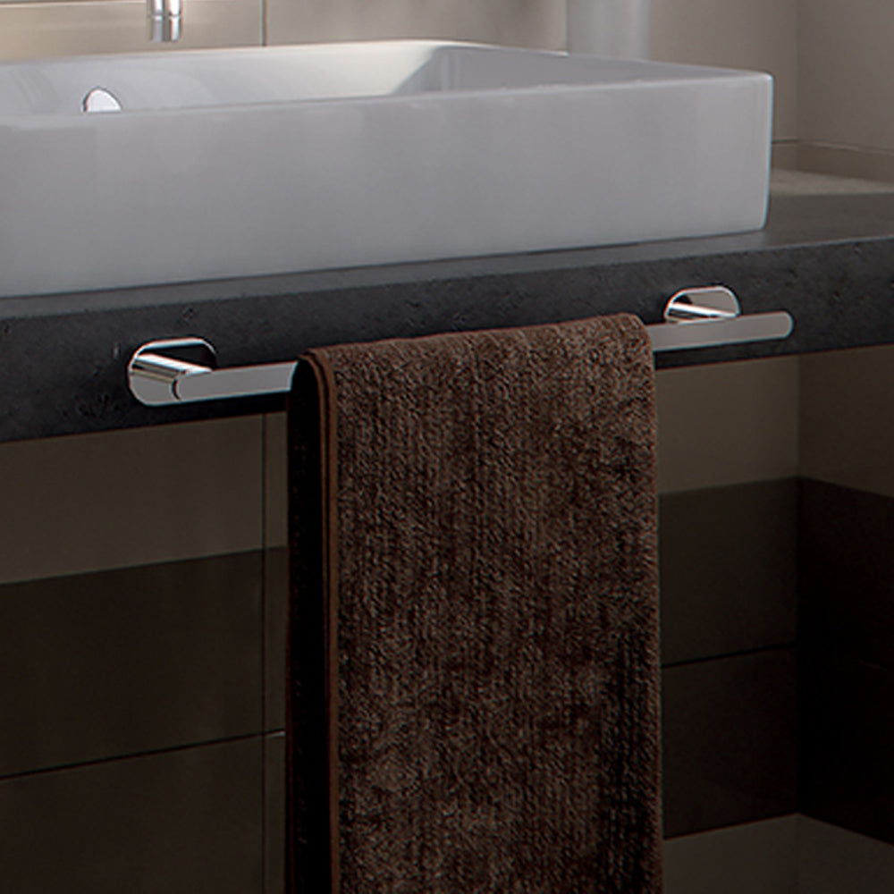 Portasalviette a parete Gedy Bernina cm 35 in acciaio inox cromato by CeramicStore | Lo specialista del tuo bagno