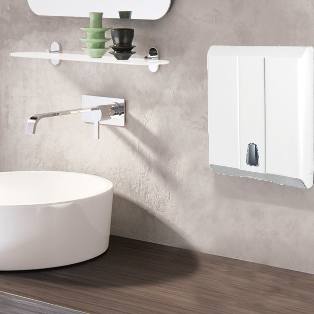 Distributore Carta Asciugamani 400 Fogli - Parete Bianco by CeramicStore | Lo specialista del tuo bagno