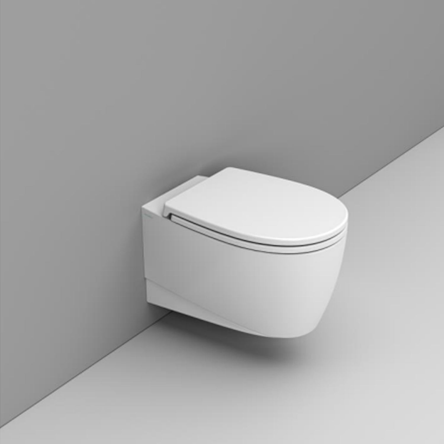 Coppia di sanitari sospesi Ceramica Dolomite modello Demy 54x36 cm con sedile Softclose