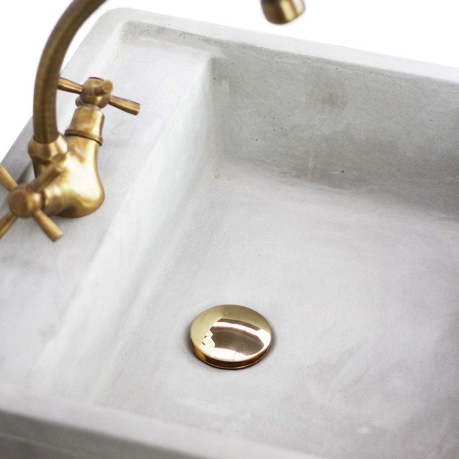 Piletta click clack in ottone lucido 1"1/4 by CeramicStore | Lo specialista del tuo bagno