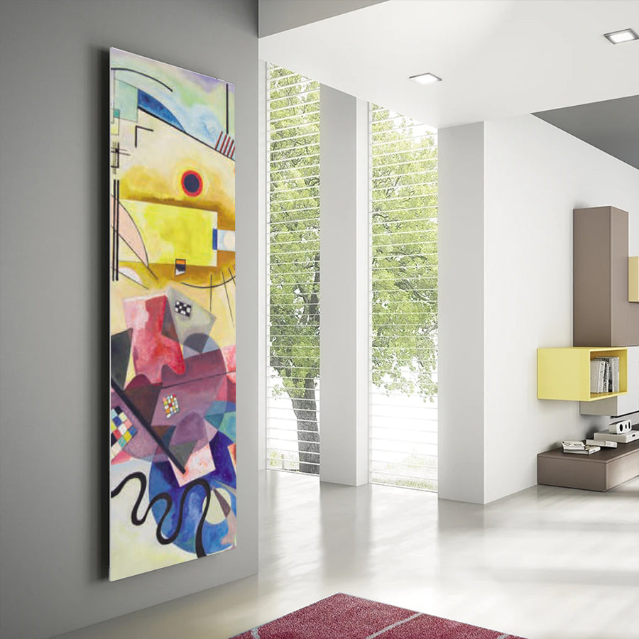 Termoarredo idraulico 180x73,5 cm interasse mm 50 Modello 'Klee' Termocrea by CeramicStore | Lo specialista del tuo bagno