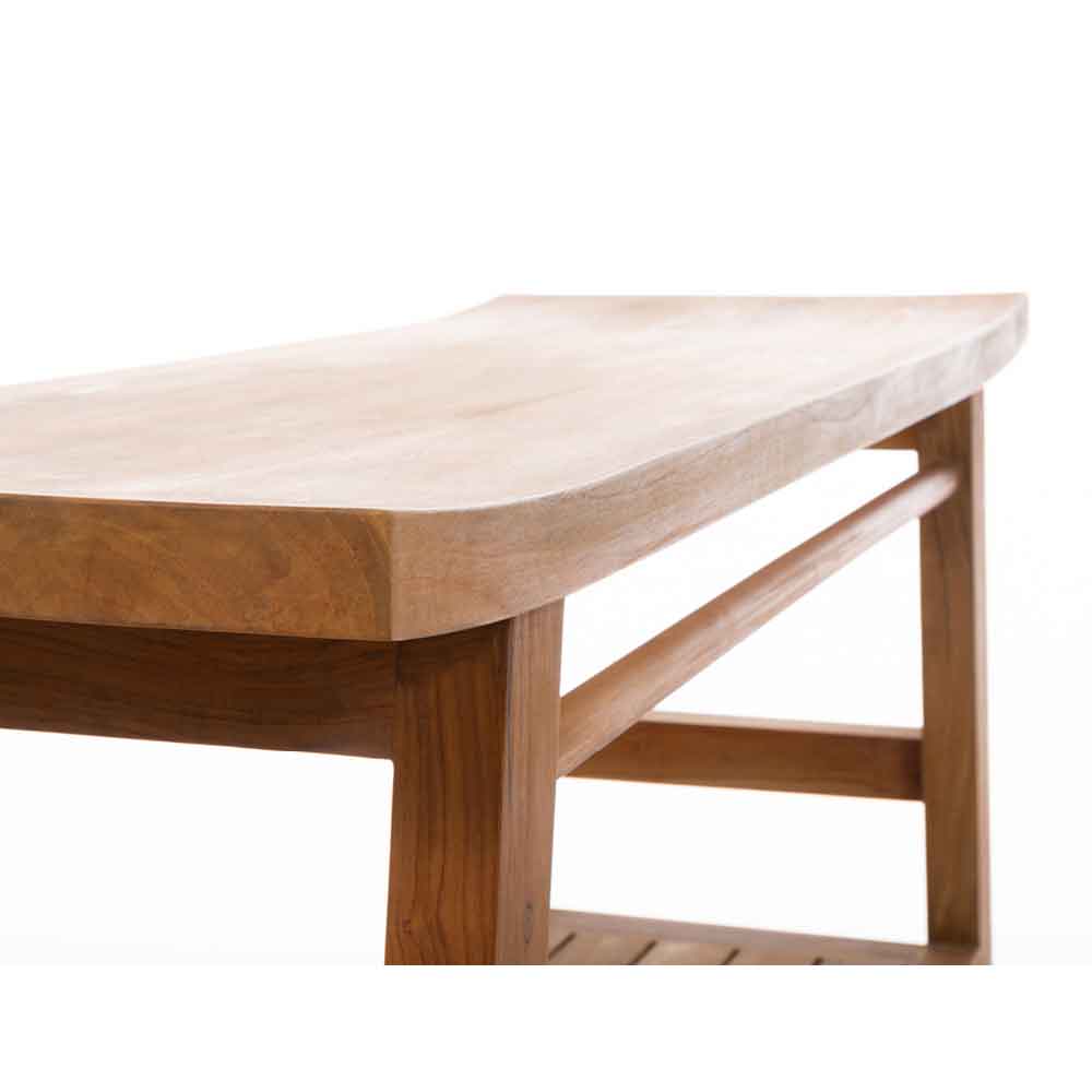 Mobile da bagno Consolle in teak Cipi ZENXXL per lavabo da appoggio by CeramicStore | Lo specialista del tuo bagno