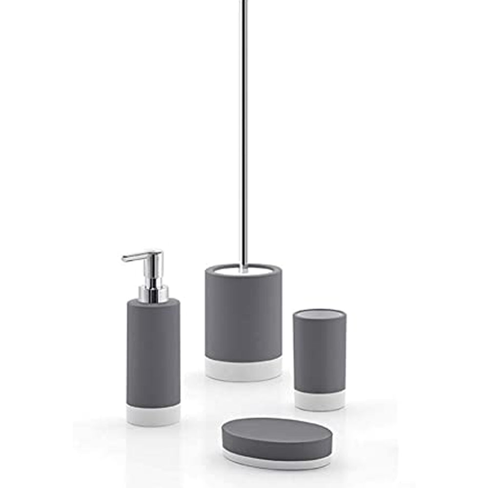 Set Accessori Bagno in ceramica Gedy collezione New Mizar - Grigio