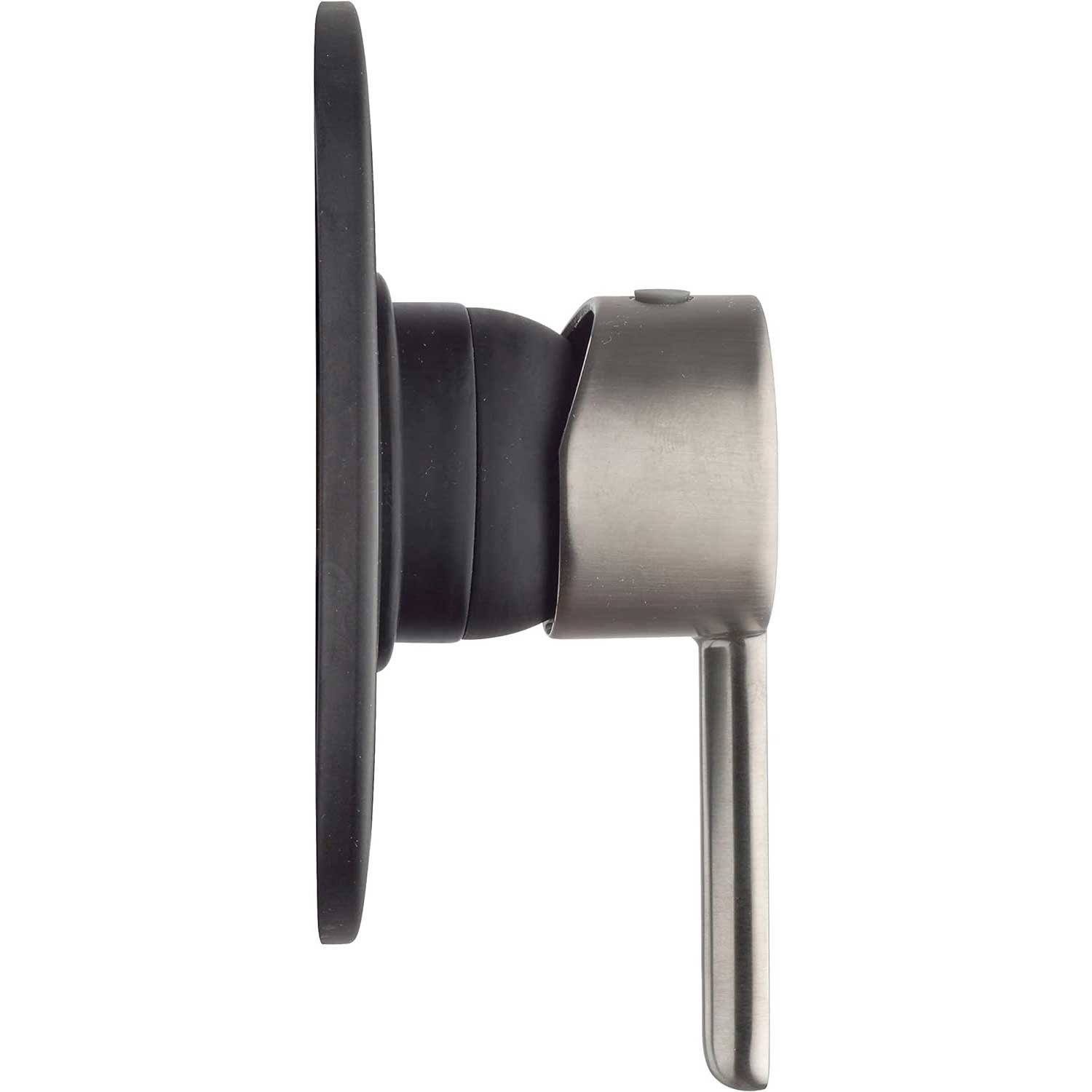 Miscelatore monocomando Doccia Incasso Nero con Maniglia satinata Tonino Lamborghini collezione Dark-light by CeramicStore | Lo specialista del tuo bagno