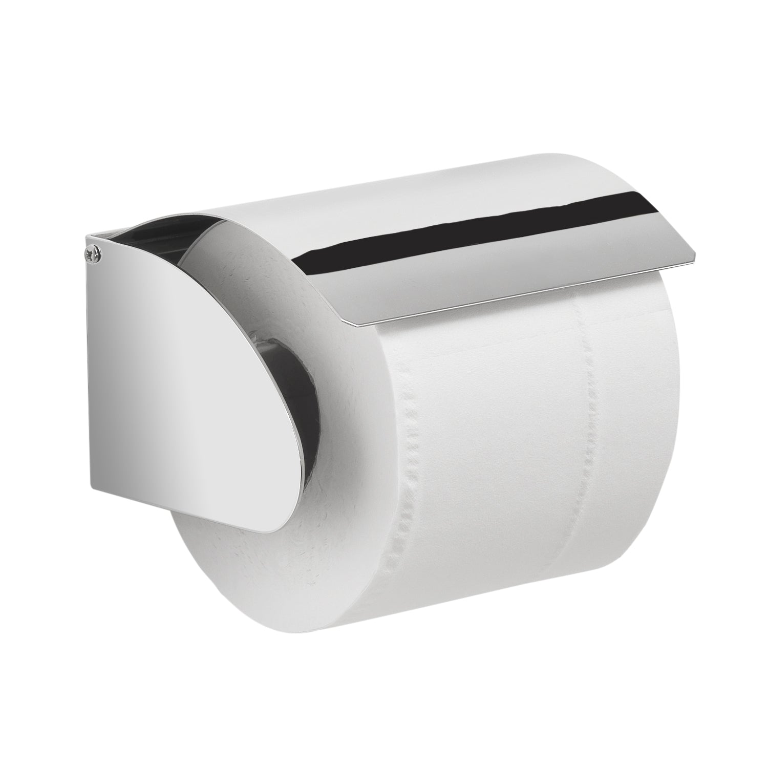Portarotolo coperto in Acciaio Inox AISI 304 Gedy serie Project - Lucido