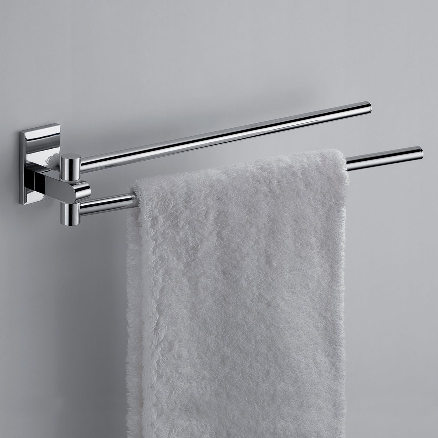 Gedy Portasalviette a snodo Mod. Maine in acciaio inox e cromall per installazione a incollo by CeramicStore | Lo specialista del tuo bagno