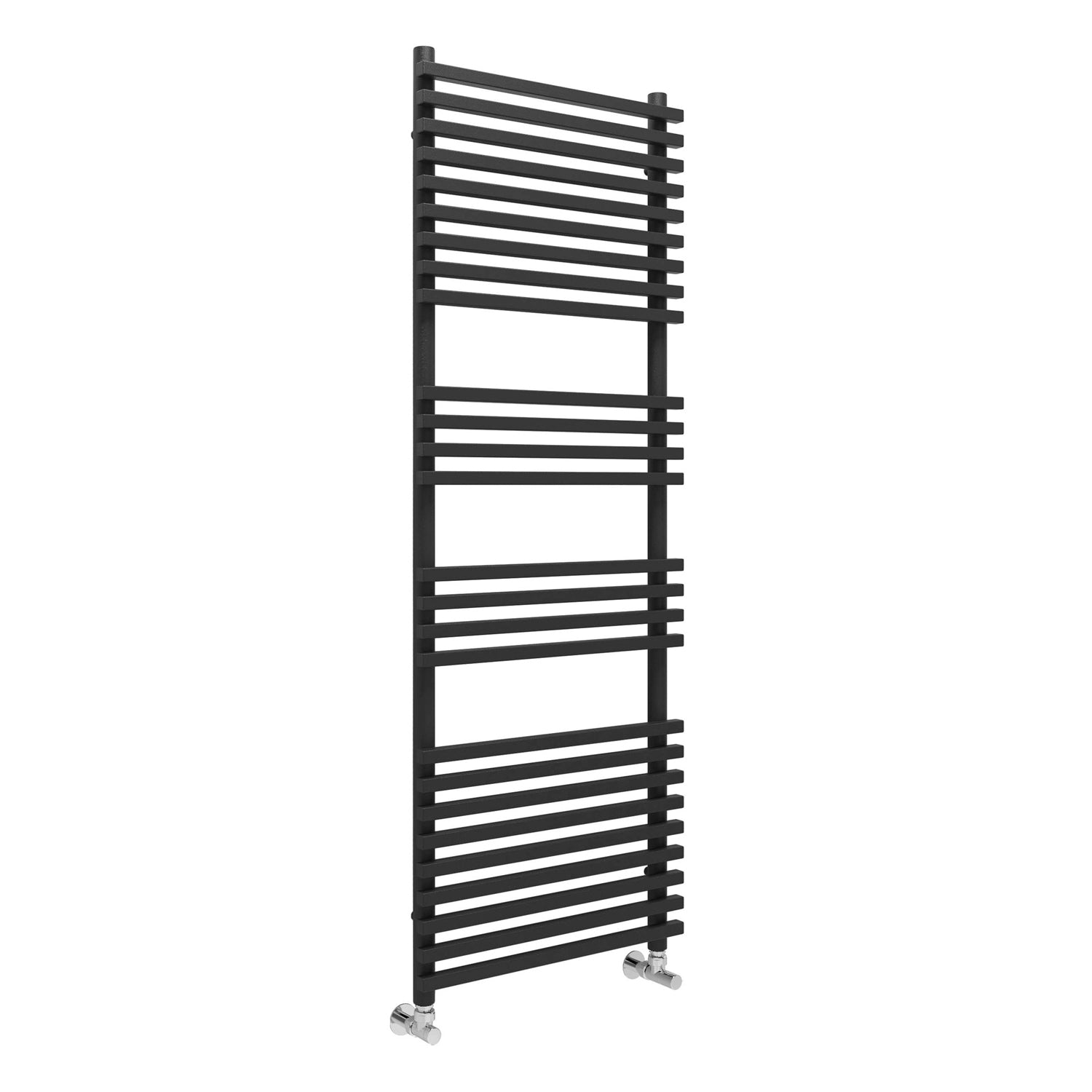 Termoarredo idraulico modello Trapani di Lazzarini 1400x500 dritto - Antracite by CeramicStore | Lo specialista del tuo bagno