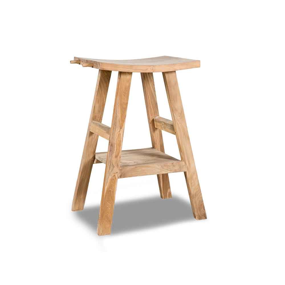 Consolle da bagno in teak Cipଠmodello Zen - Naturale by CeramicStore | Lo specialista del tuo bagno