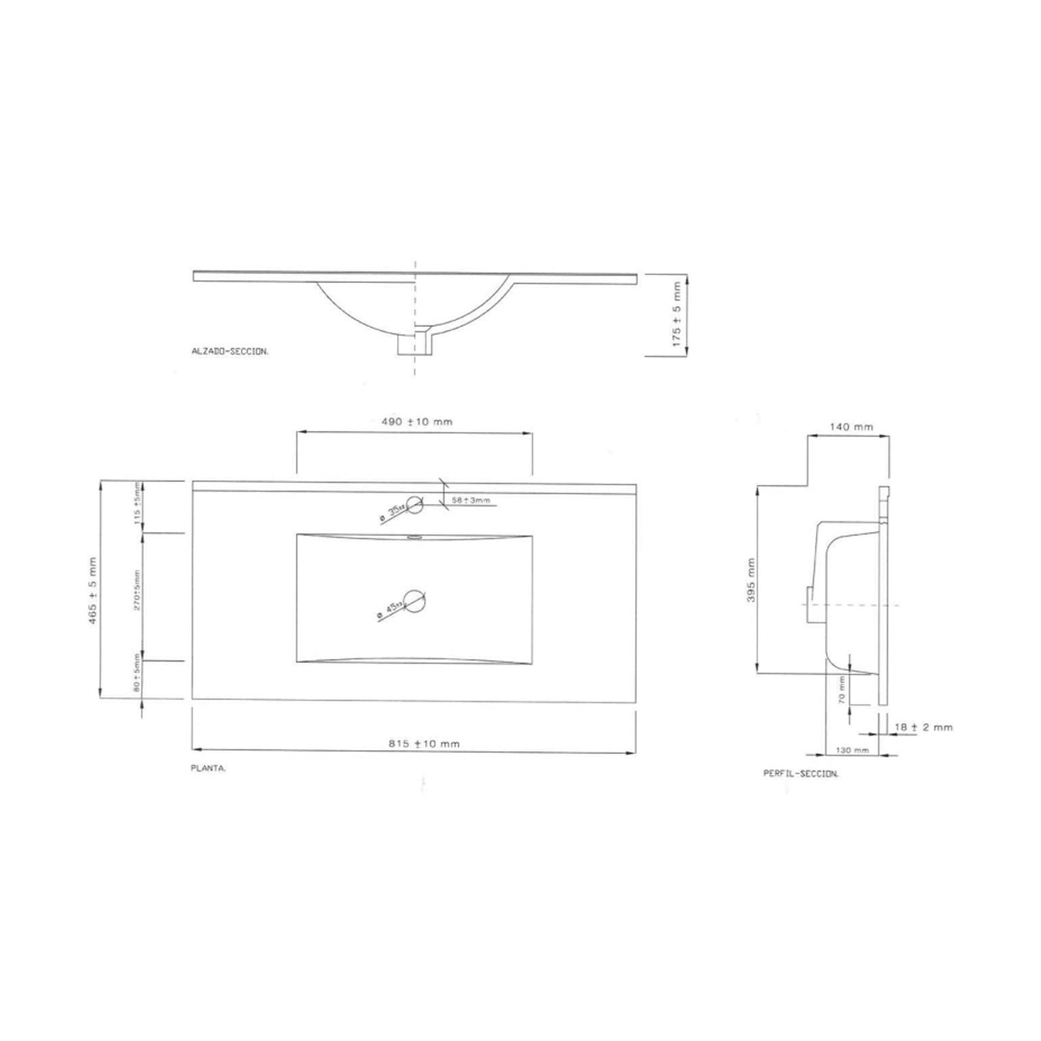 Mobile bagno con specchiera e lavabo Cubi&Co modello Venere - Antracite Rovere by CeramicStore | Lo specialista del tuo bagno