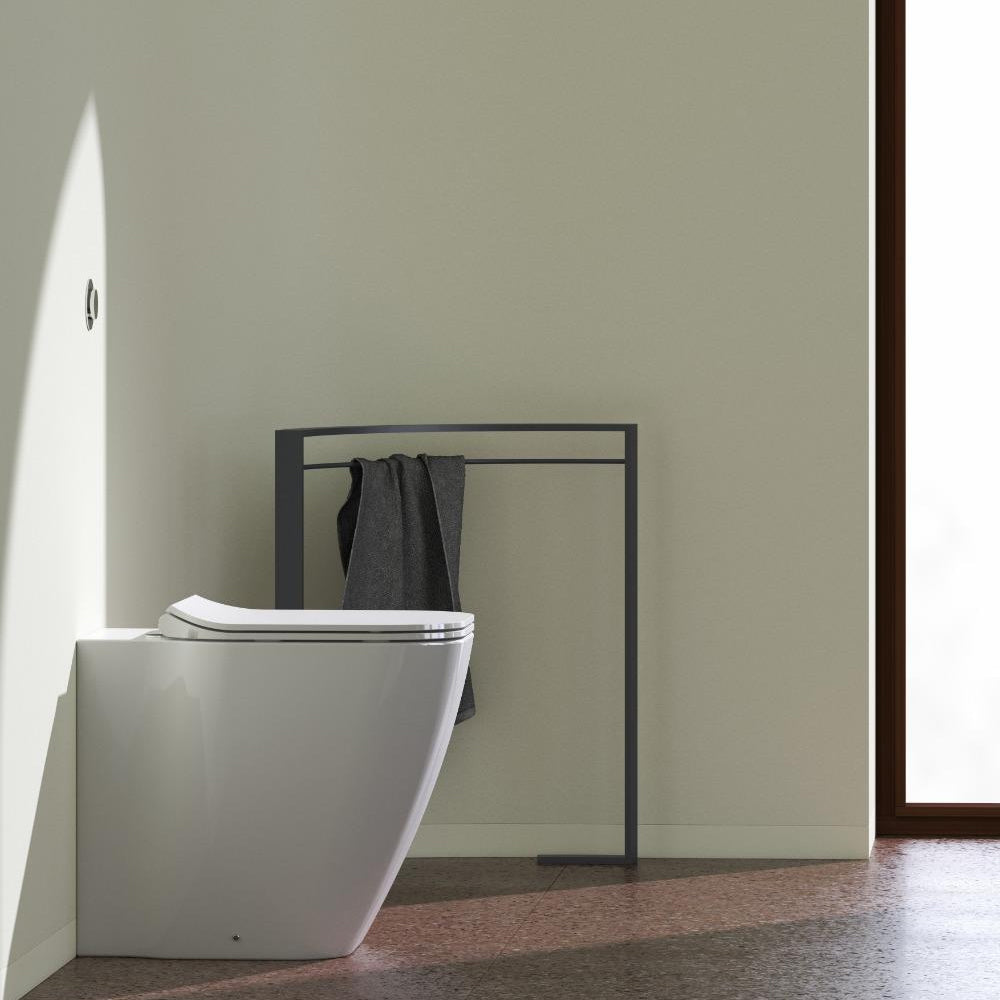 Water senza brida filo parete Domus Falerii F50 Special con sedile soft close