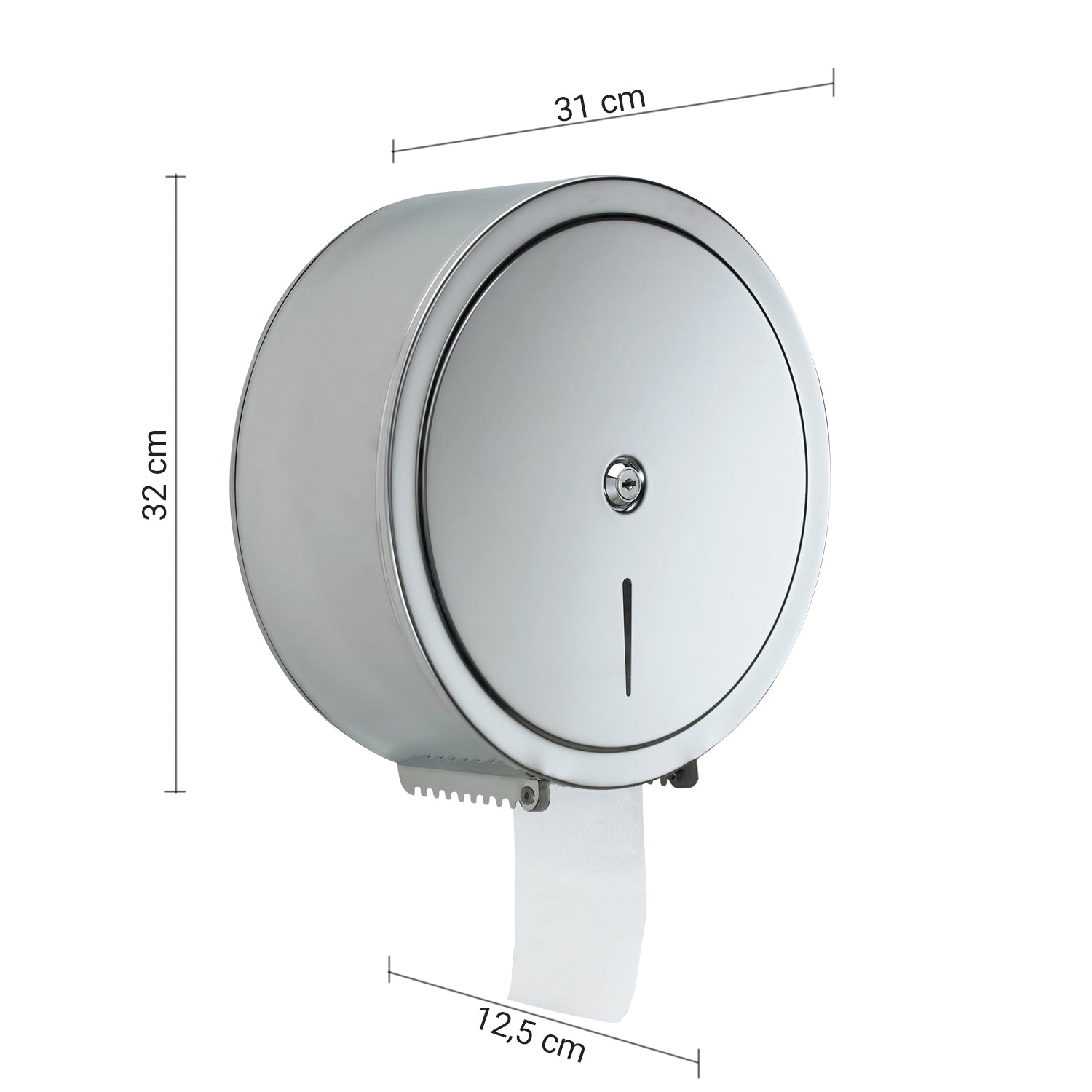 Gedy Distributore Carta Igienica Inox AISI 304 Lucido by CeramicStore | Lo specialista del tuo bagno