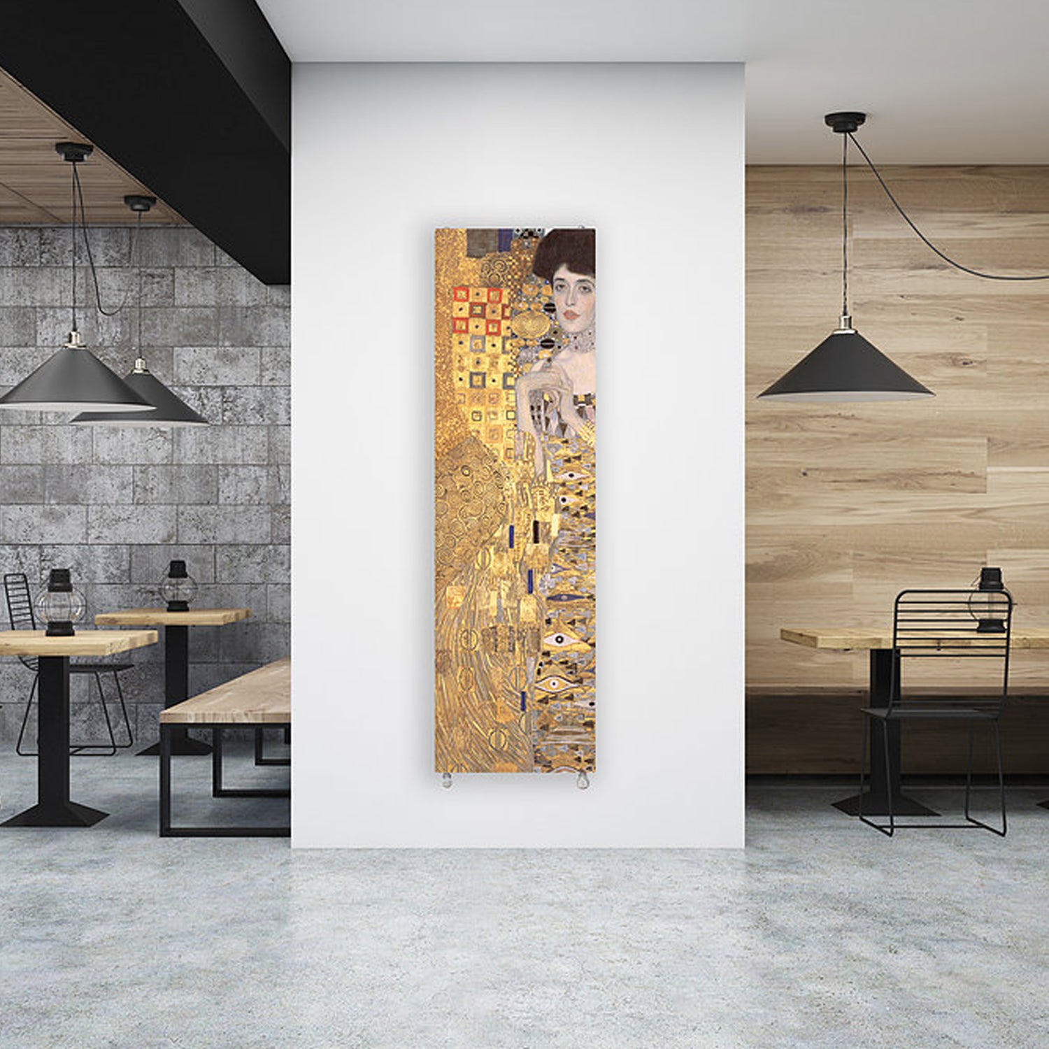 Termoarredo idraulico 150x51 cm interasse mm 50 Modello 'Adele' Termocrea by CeramicStore | Lo specialista del tuo bagno