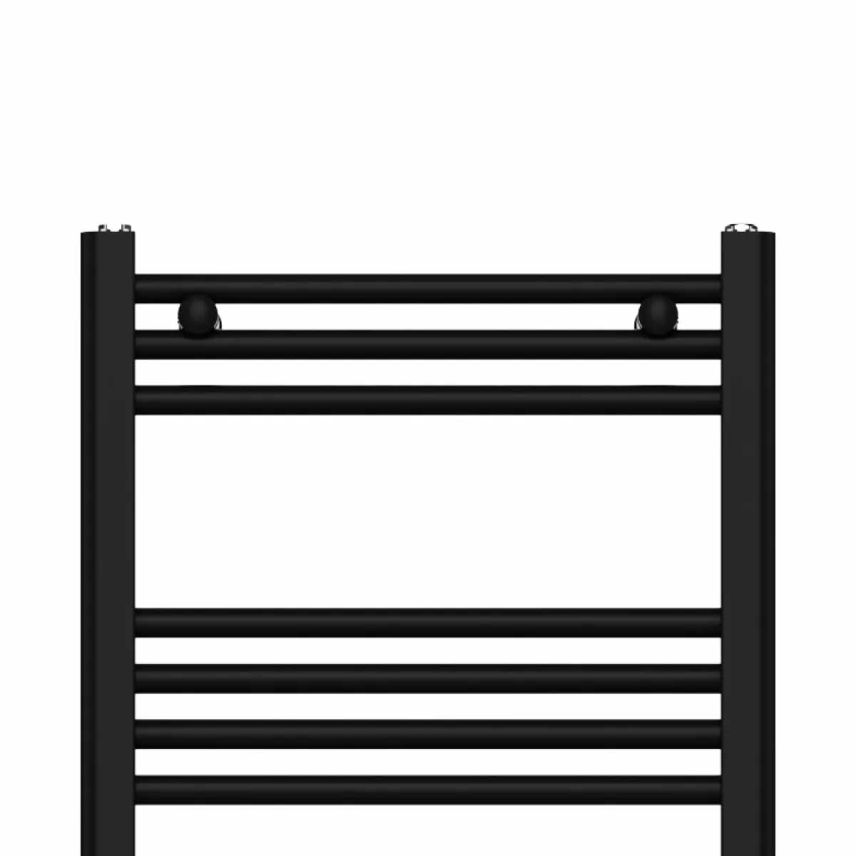 Termoarredo scaldasalviette da bagno idraulico 1512x500 mm interasse 450 mm in acciaio Verniciato Nero by CeramicStore | Lo specialista del tuo bagno