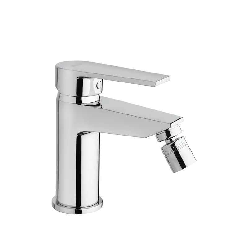 Set di rubinetti da bagno Lavabo e Bidet con scarico e Doccia Incasso con Deviatore finitura cromata collezione LOGOS+ di Mamoli Rubinetterie by CeramicStore | Lo specialista del tuo bagno
