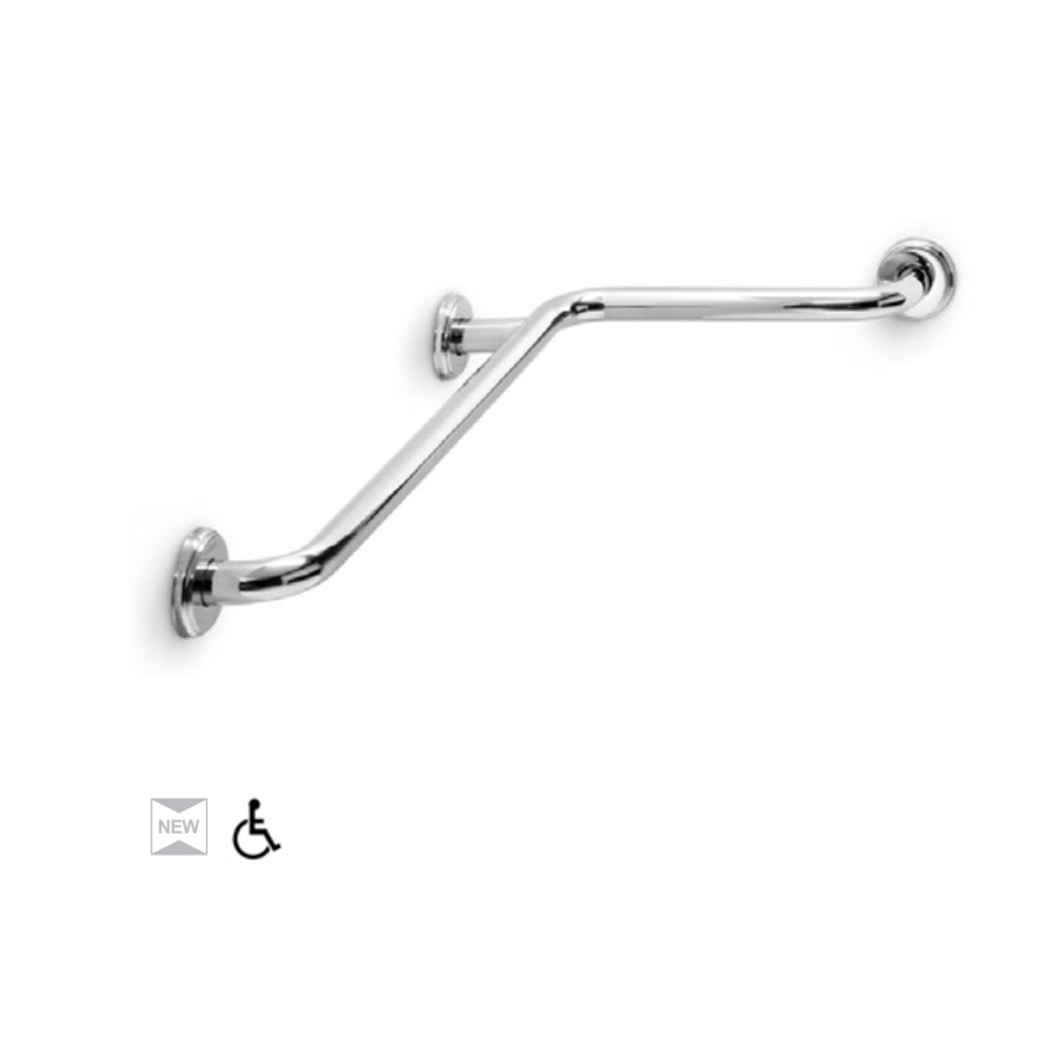 Lineabeta Maniglione Sicurezza Inox Lucido Othello 800x450 by CeramicStore | Lo specialista del tuo bagno