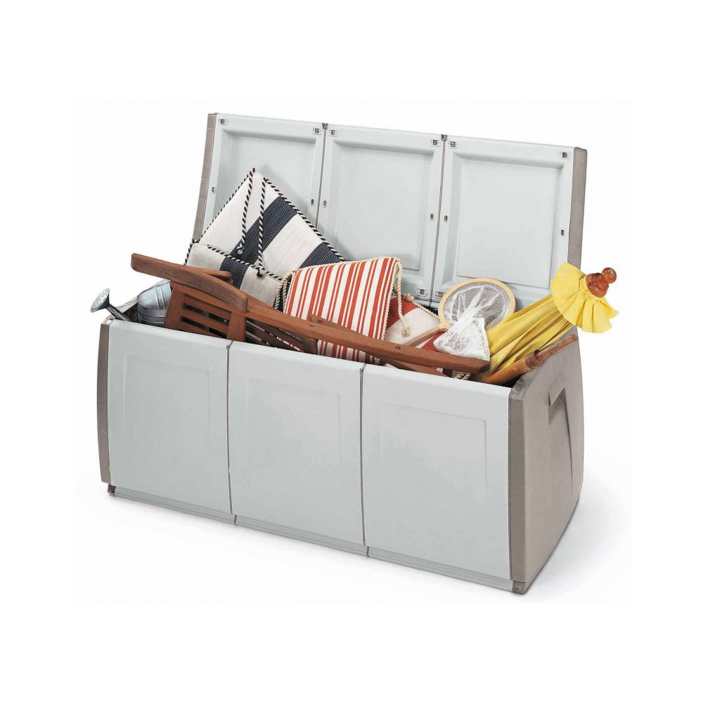 Cassapanca modello Terry Box da 140 in polipropilene - Grigio/Tortora by CeramicStore | Lo specialista del tuo bagno