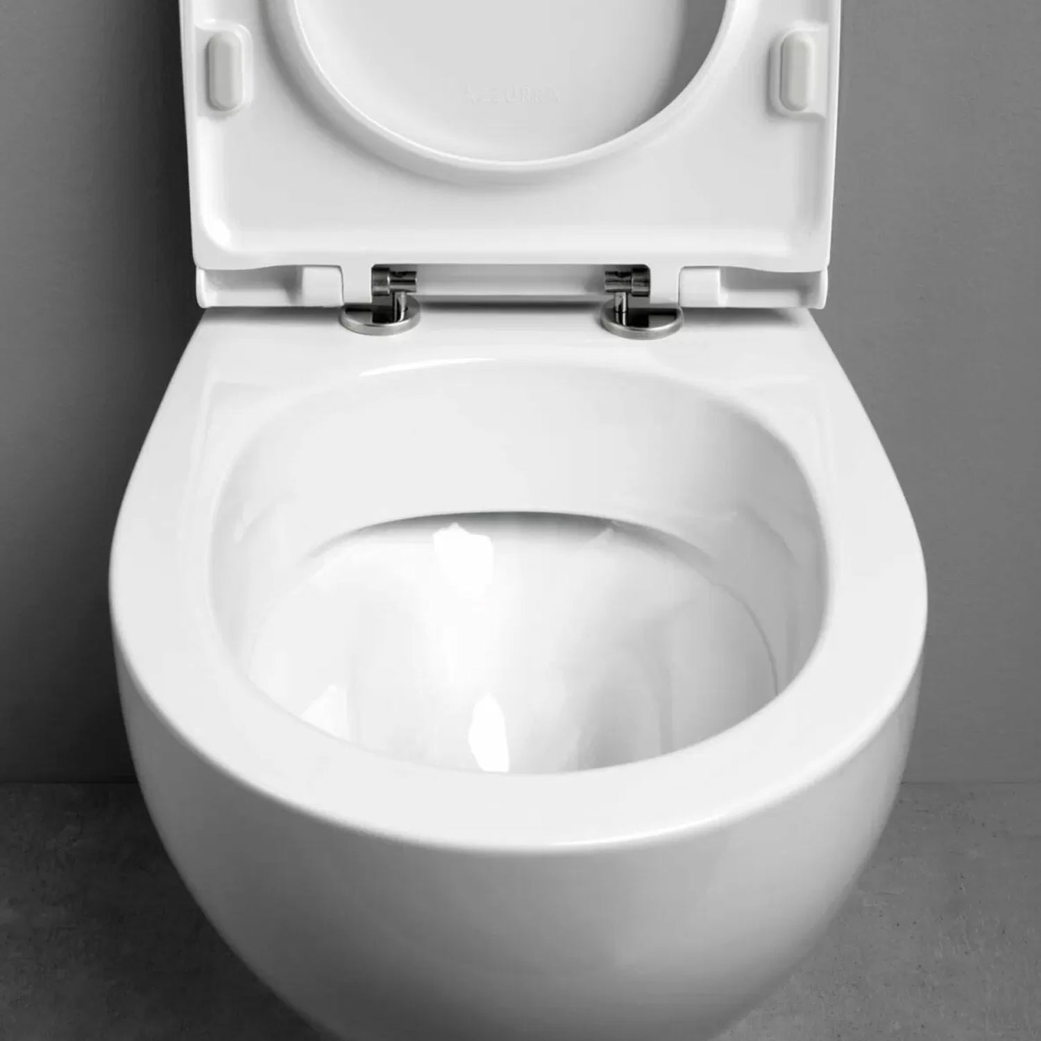 Vaso filo muro Ceramica Azzurra Pratica con sedile in termoindurente soft close