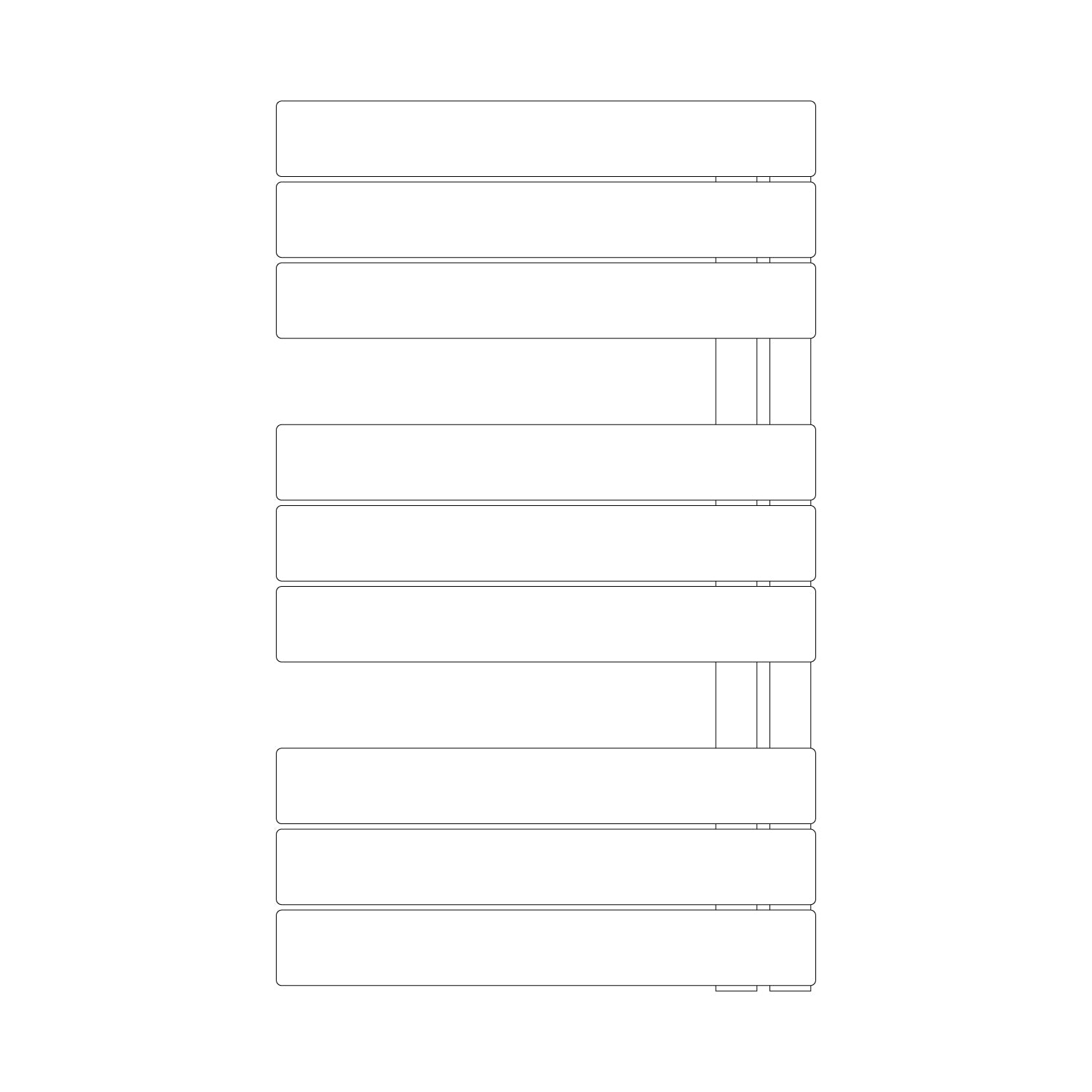 Termoarredo idraulico modello Alba di Lazzarini 830x500 - Antracite by CeramicStore | Lo specialista del tuo bagno