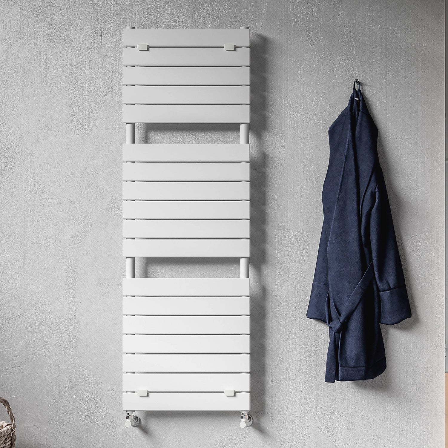 Termoarredo idraulico modello Palermo di Lazzarini 1512x500 - Bianco by CeramicStore | Lo specialista del tuo bagno
