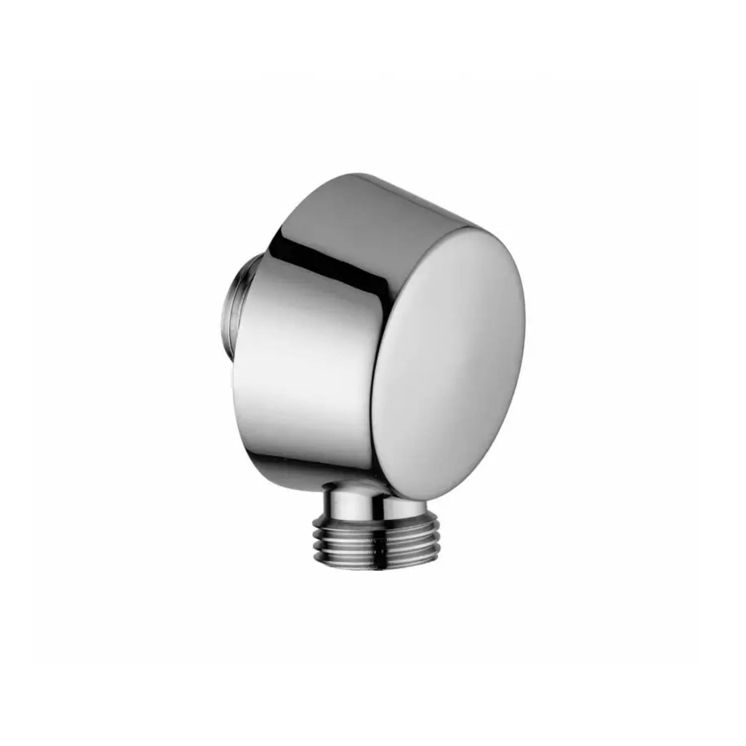 Set saliscendi doccia ottone cromato con miscelatore doccia incasso e presa acqua tonda a muro by CeramicStore | Lo specialista del tuo bagno