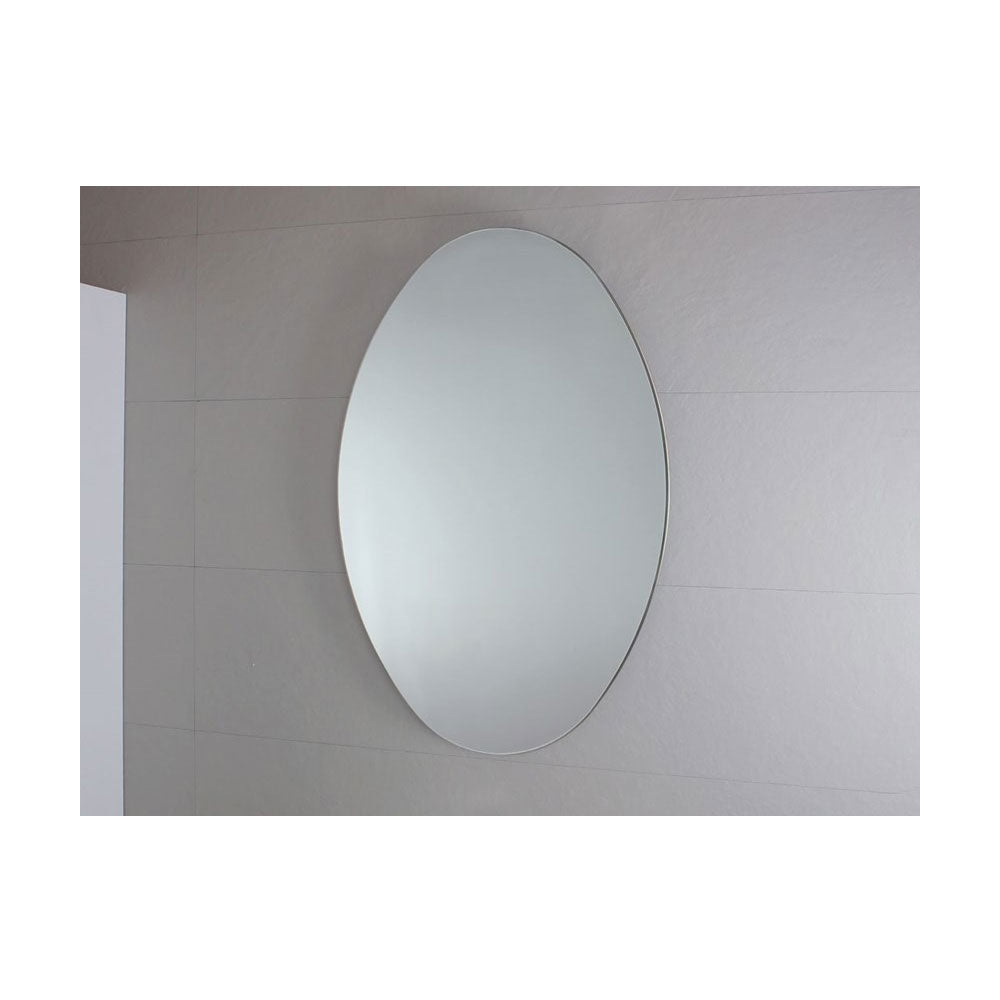 Specchio 'Ovale' da parete con molatura filo lucido - cm 50lx80h - Koh-i-Noor by CeramicStore | Lo specialista del tuo bagno